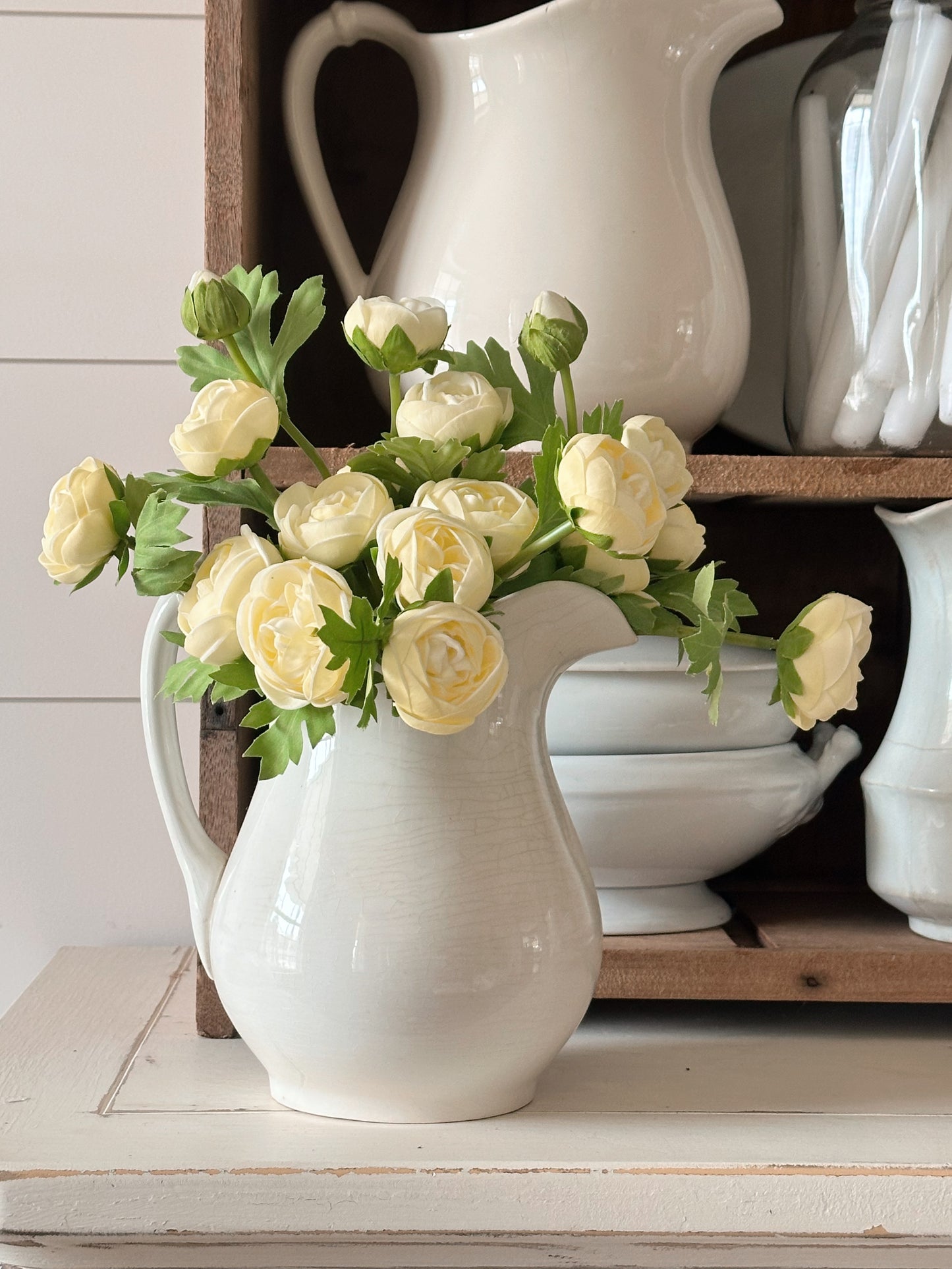 Real Touch Ranunculus Bundle, Yellow