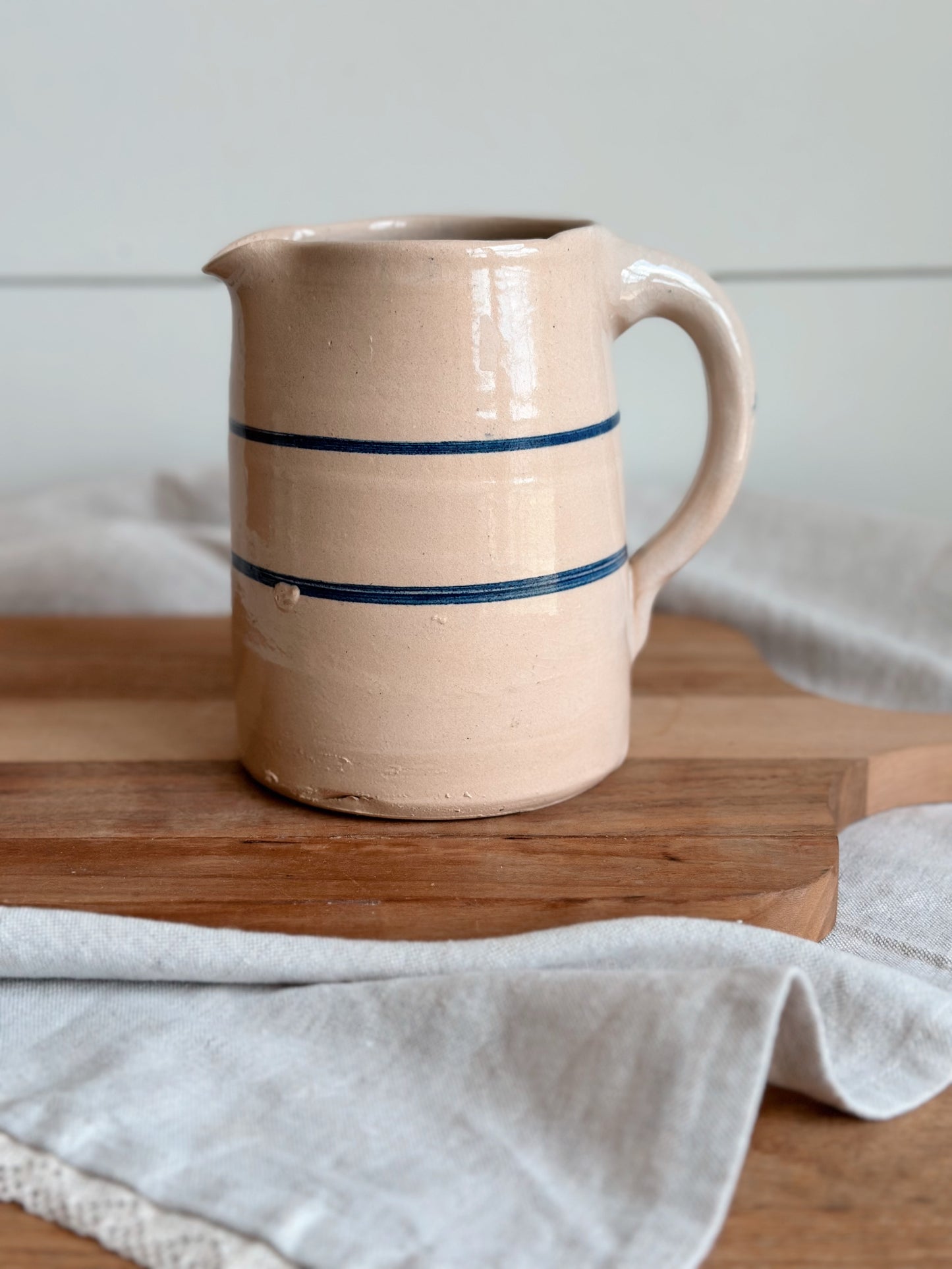 Vintage Pottery Pitcher