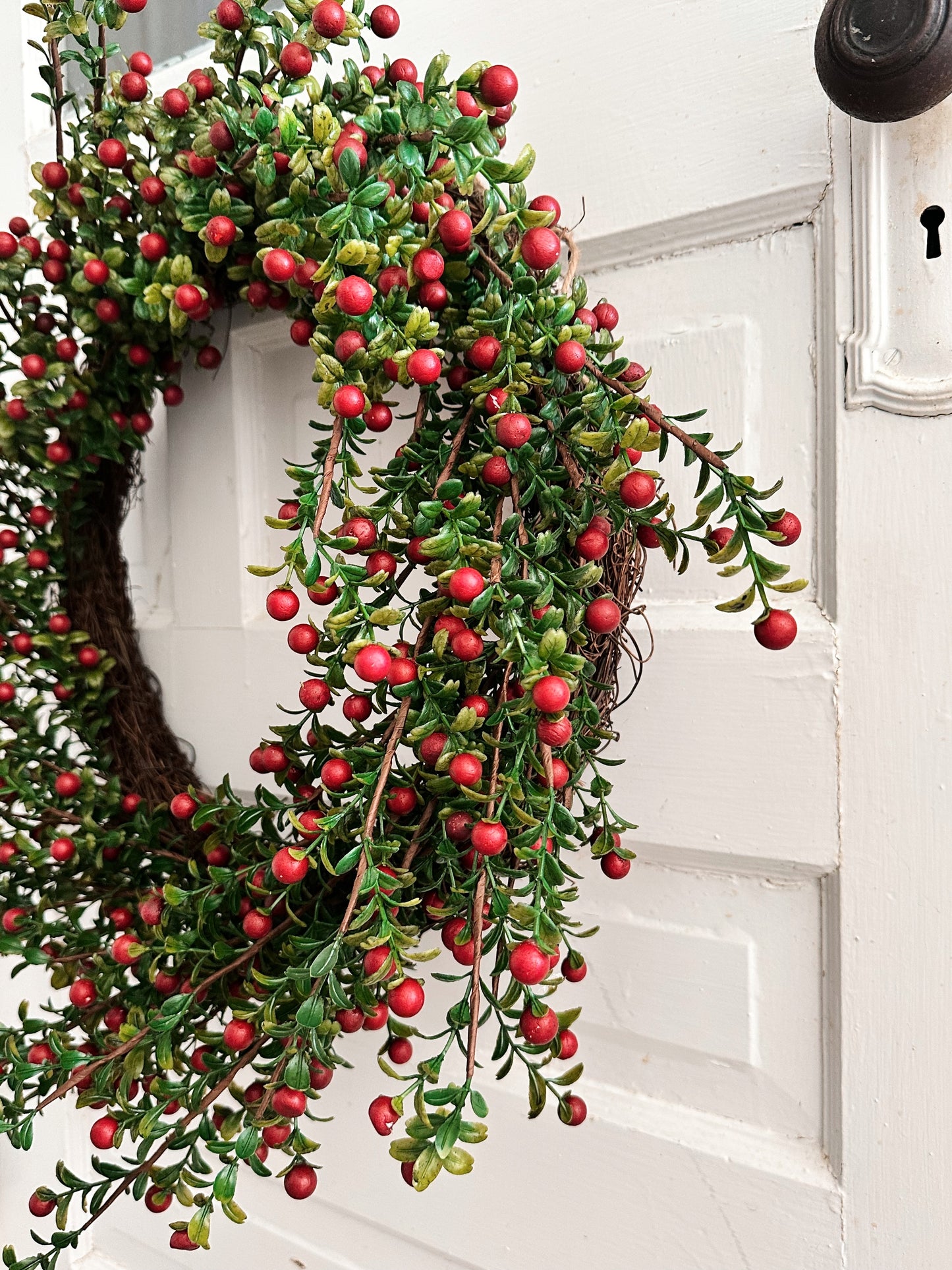Cottage Christmas Berry Wreath