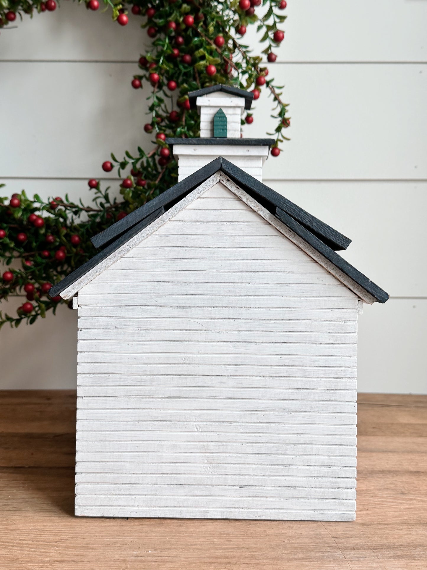 Handmade Church Birdhouse