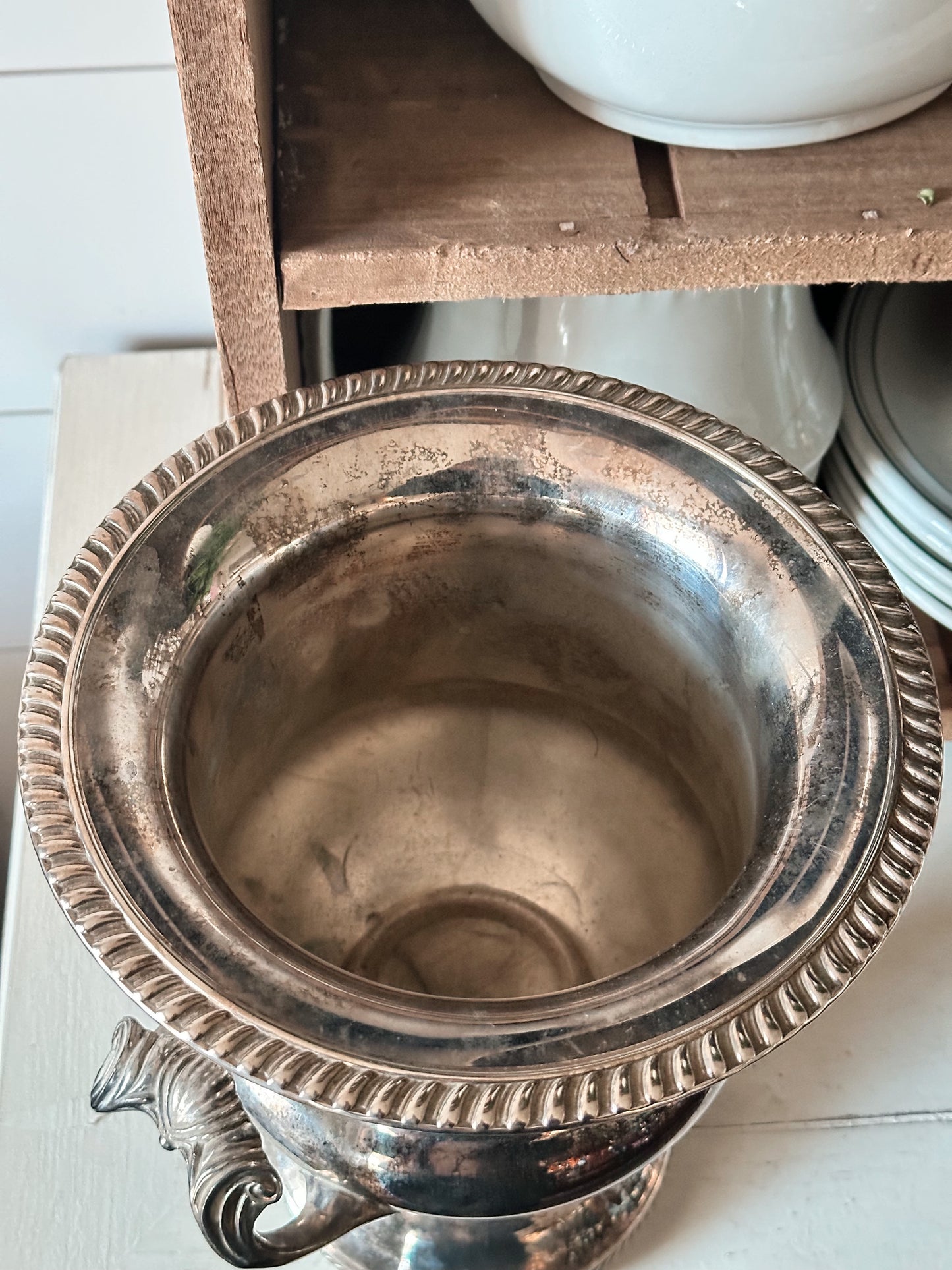 Vintage Silver Champagne Bucket