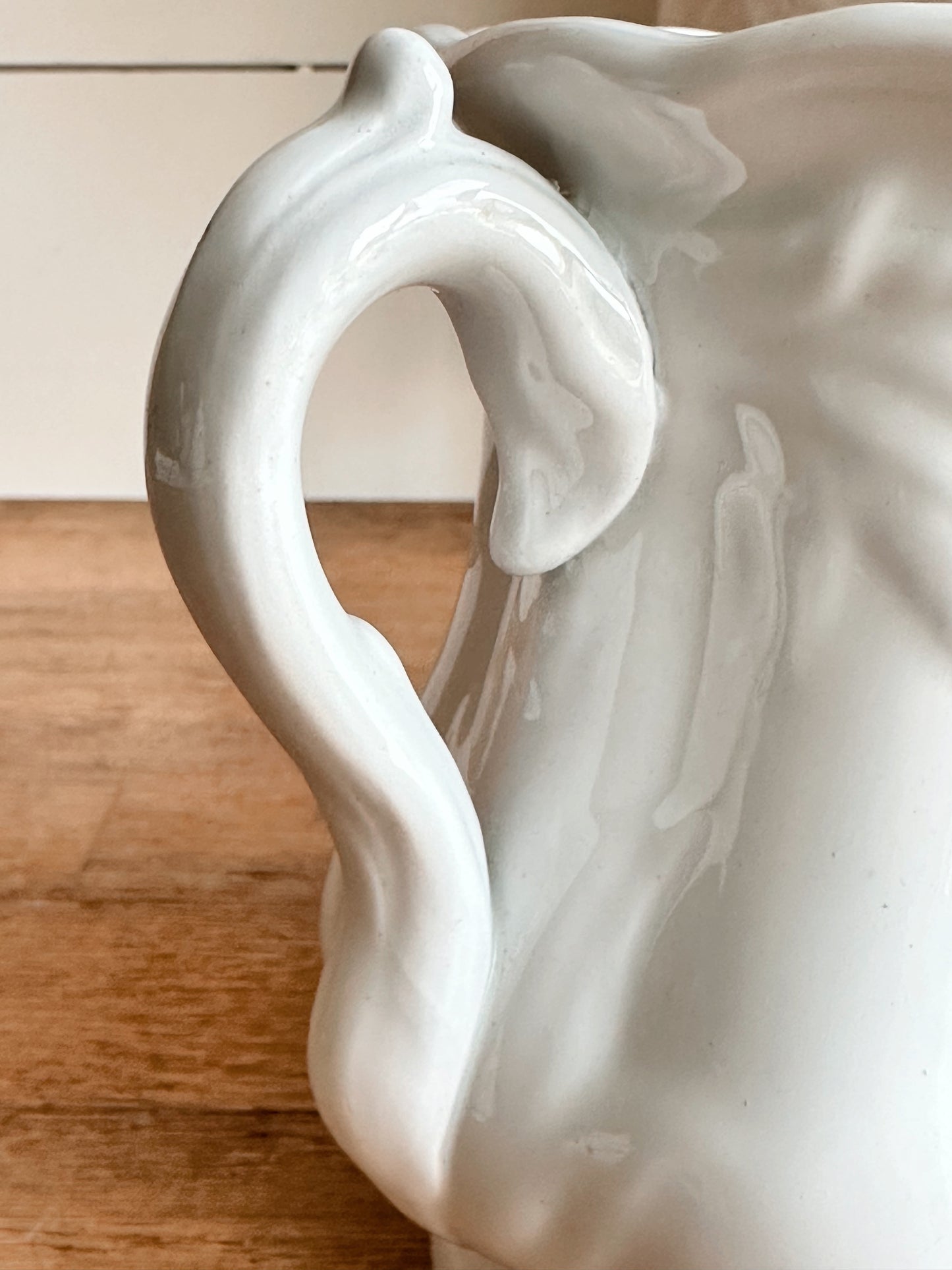 Antique Ironstone Sugar Pot