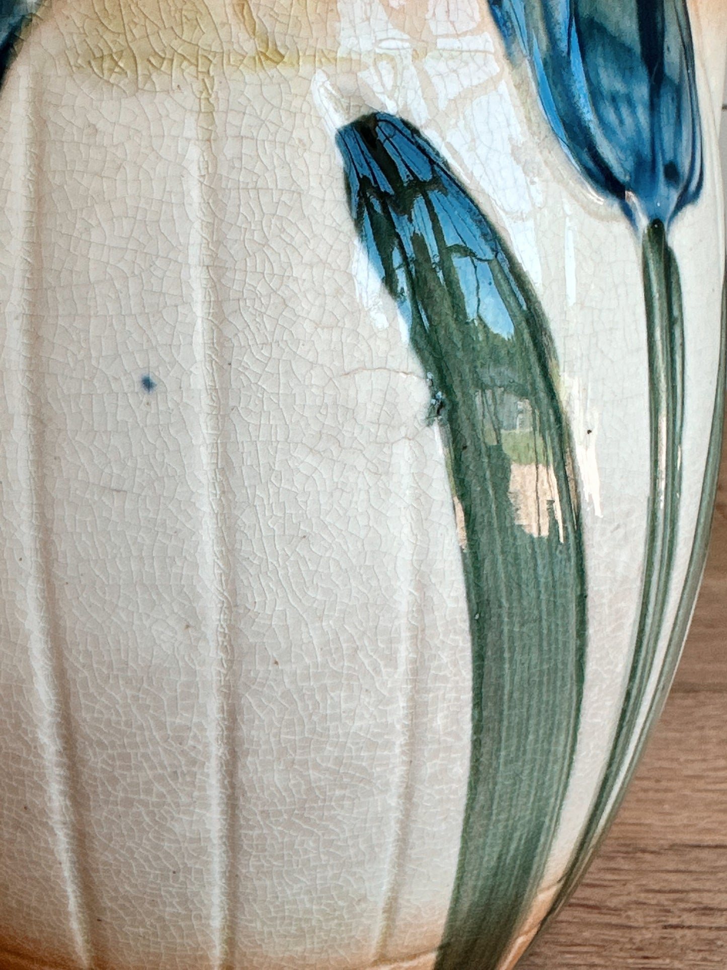 Vintage Roseville Stoneware Tulip Pitcher