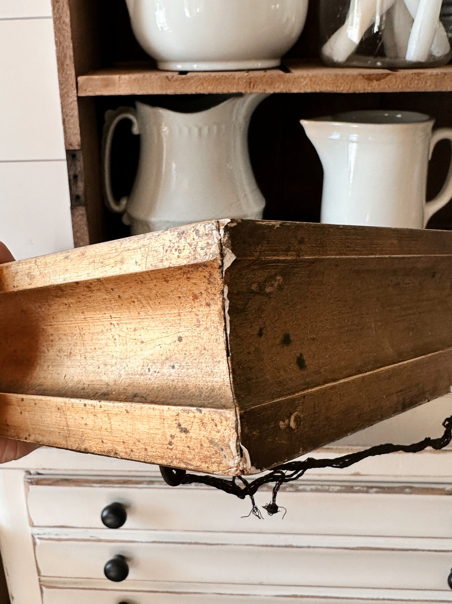 Original Antique Moody Painting of Grapes, Signed & Dated