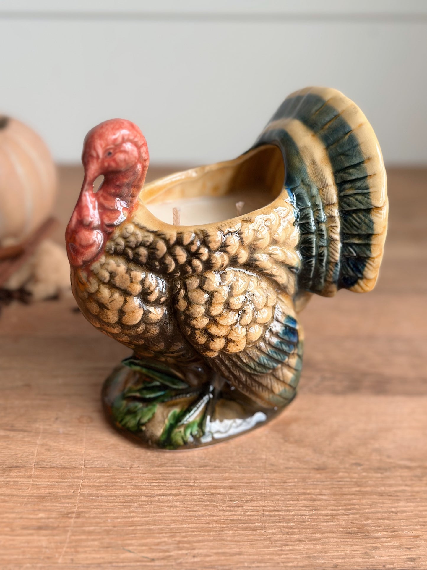 Pumpkin Chai - Vintage Turkey Planter