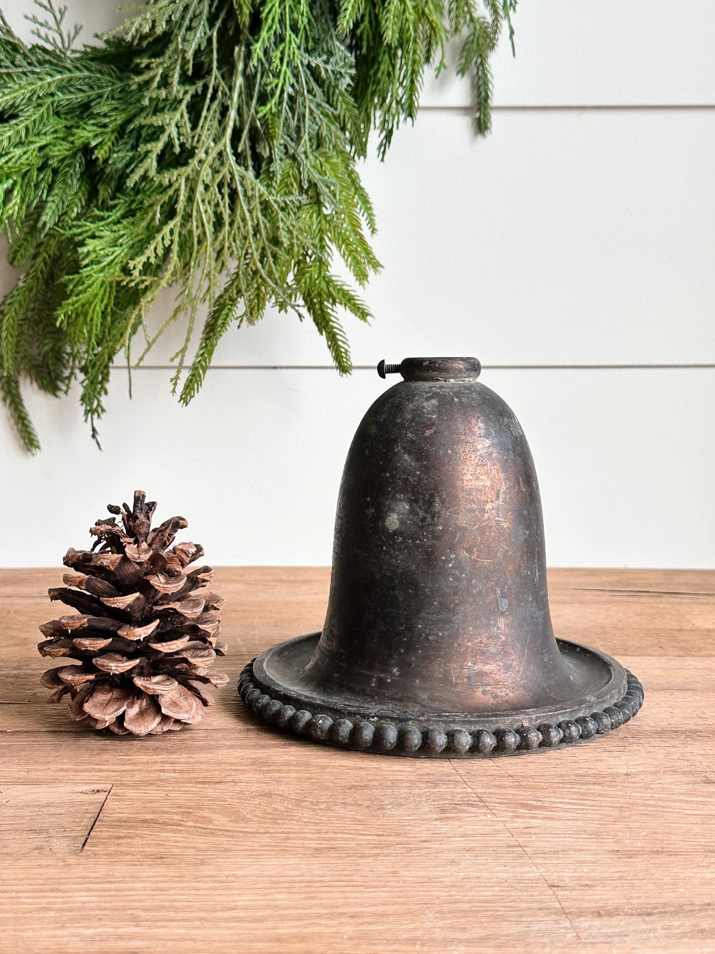 Vintage Salvage Lamp Part, Repurposed Tree Base