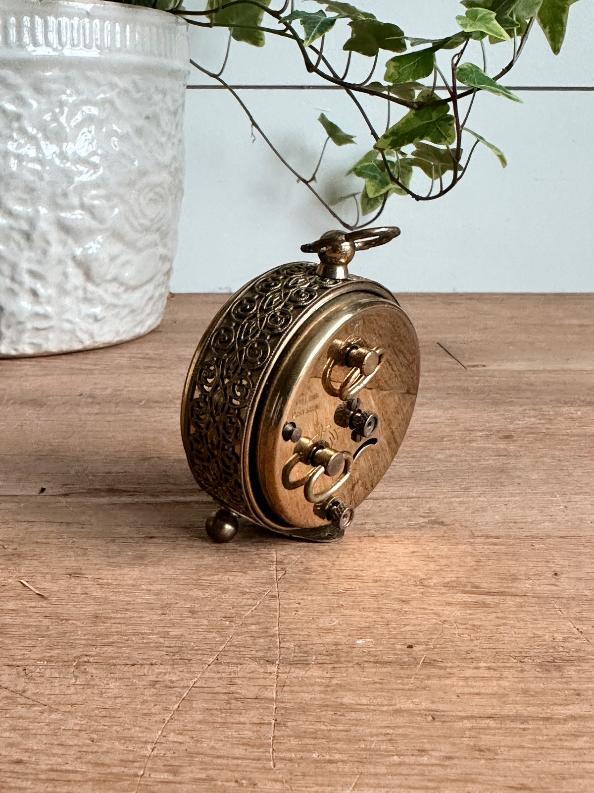 Vintage German Linden Clock