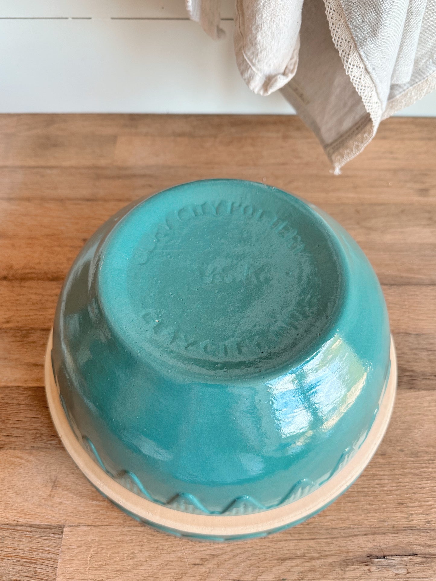 Gorgeous Found Clay City Stoneware Bowl