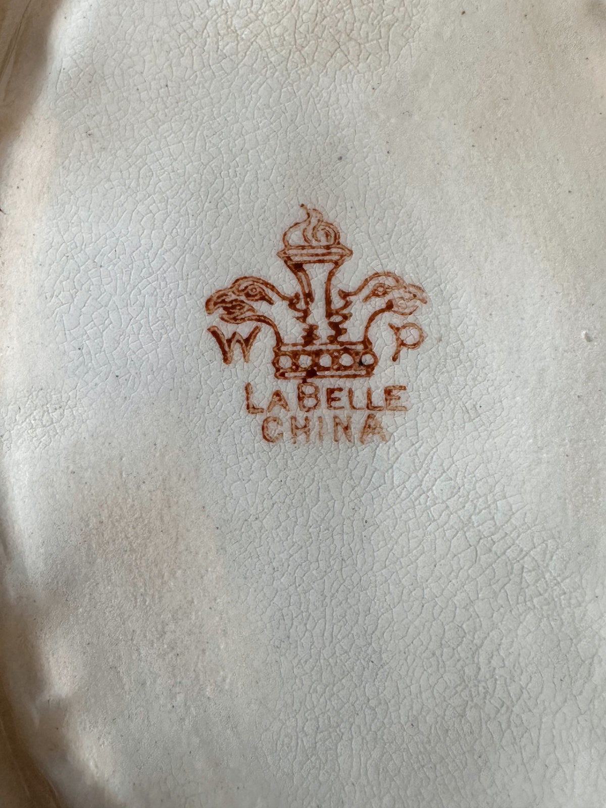 Antique Labelle Ironstone Three Piece Soap Box