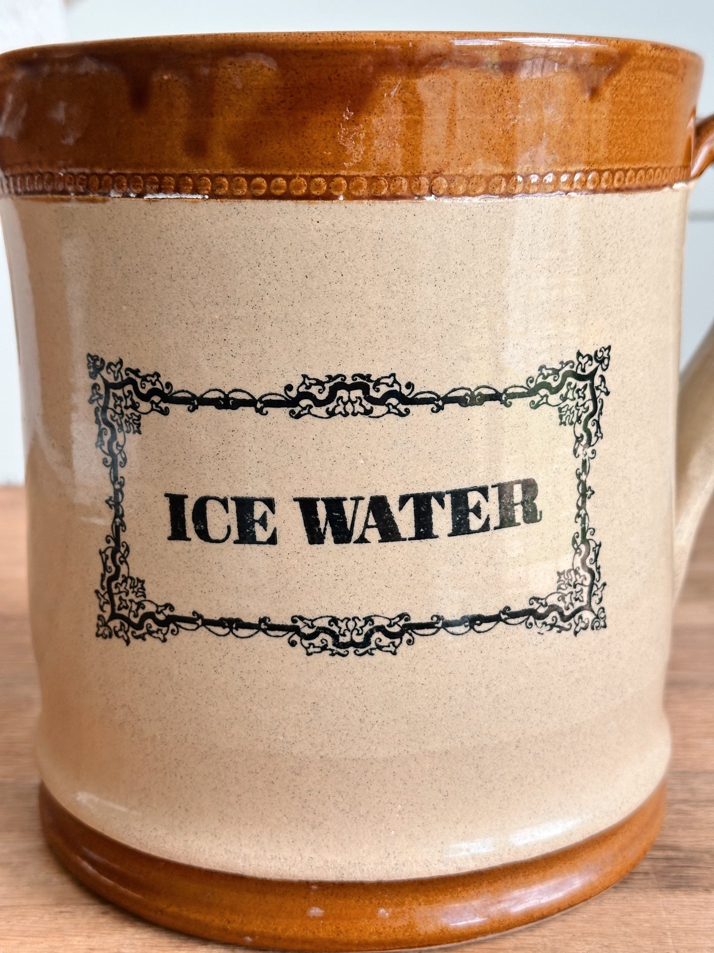 Vintage English Moira Water Pitcher