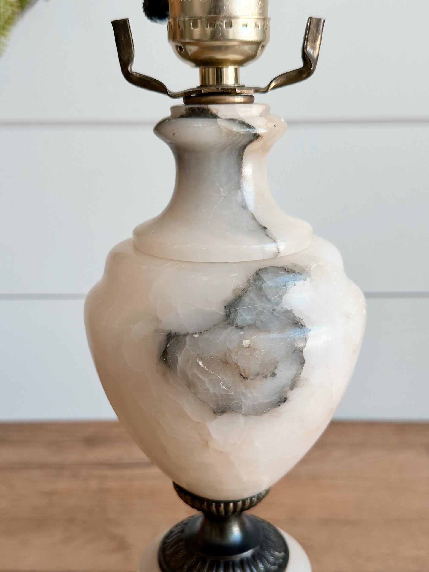 Vintage Alabaster Lamp