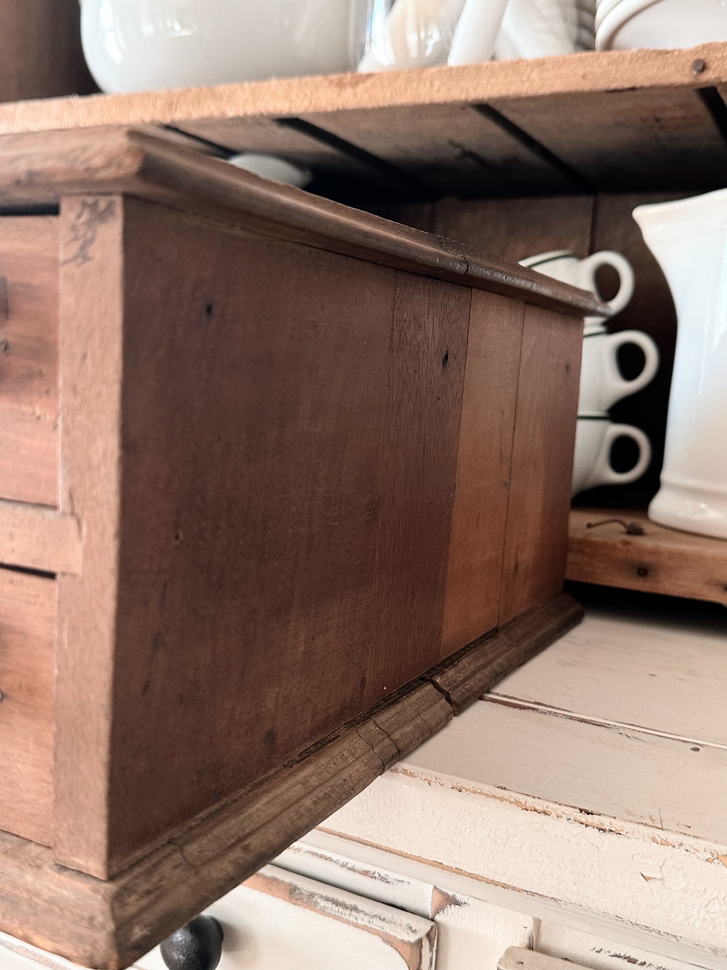 Antique Spool Cabinet