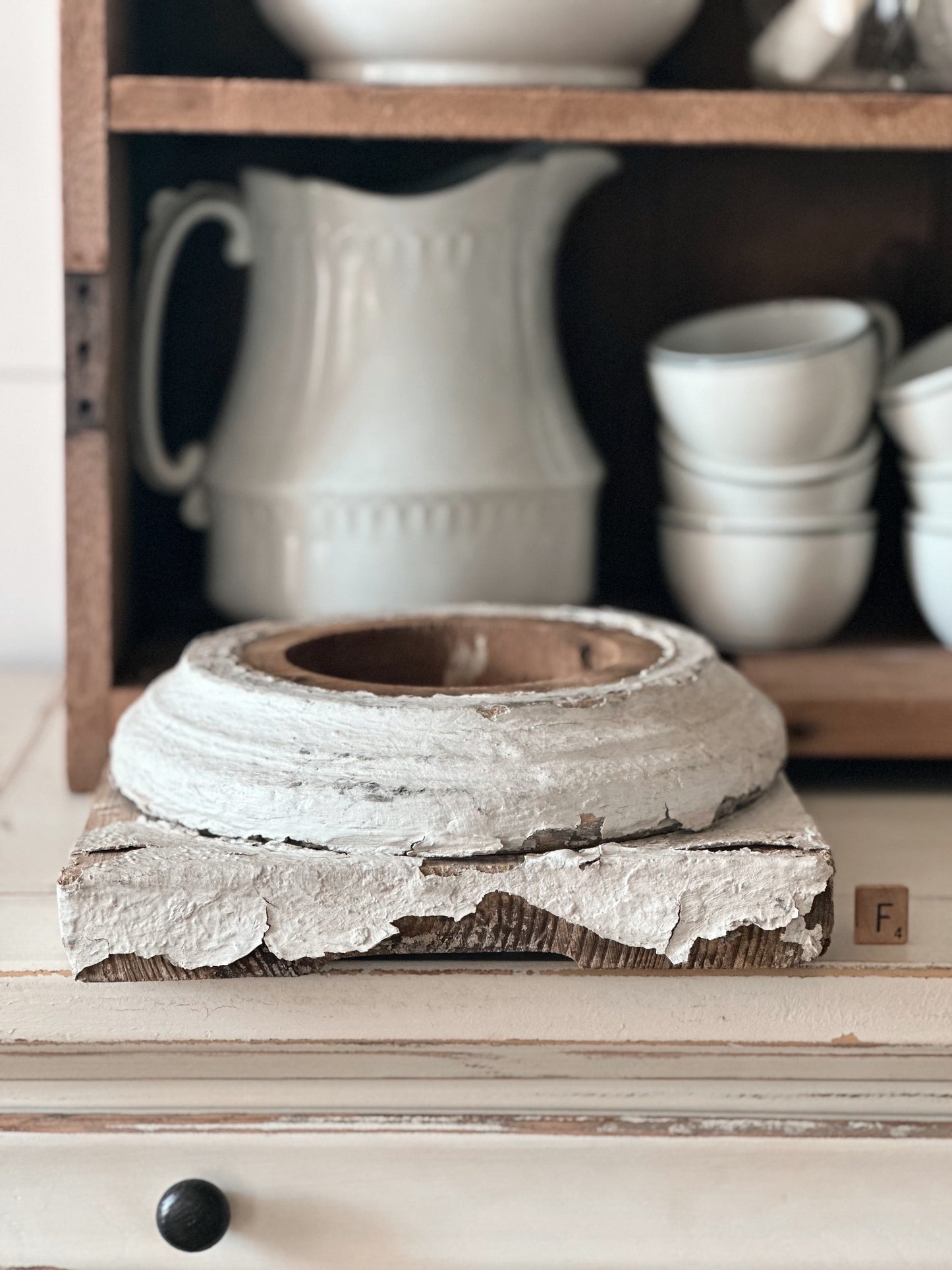 Chippy Salvage Column Base Riser