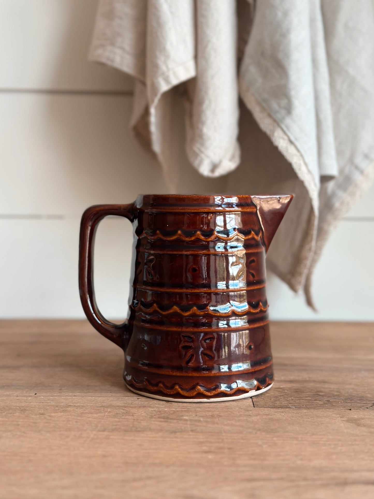 Vintage Marcrest StonewarePitcher