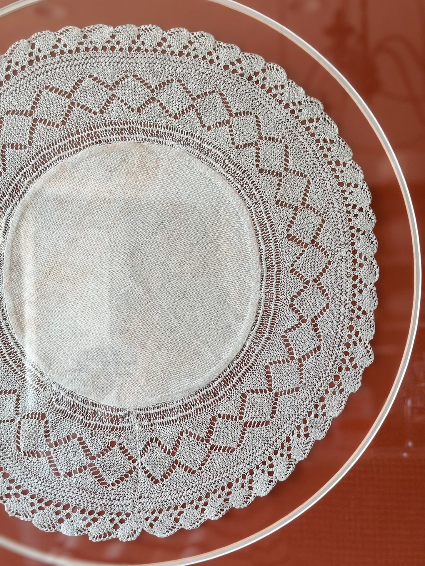 Beautifully Framed and Matted Vintage Doily