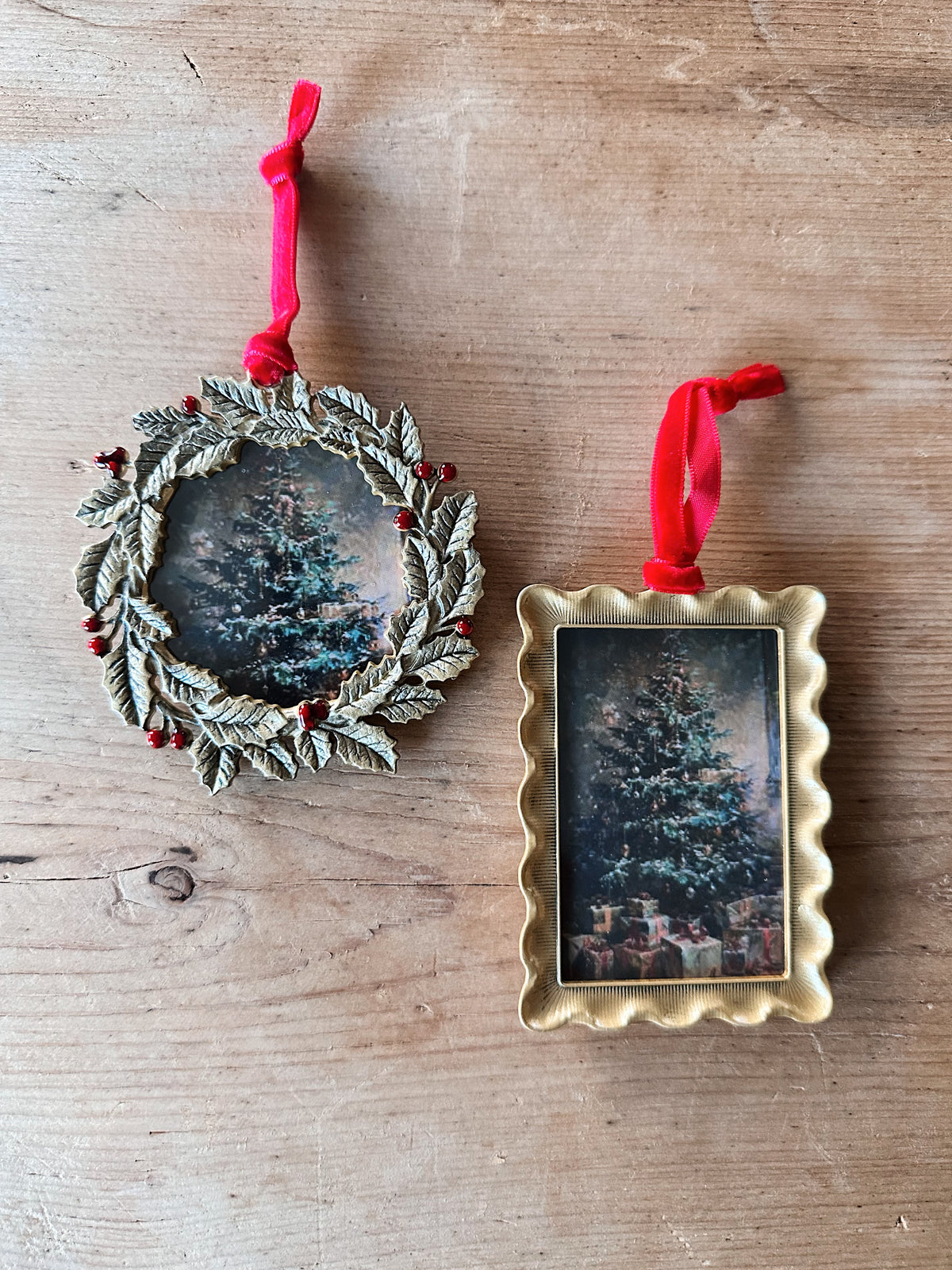 Pair Of Frame Ornaments