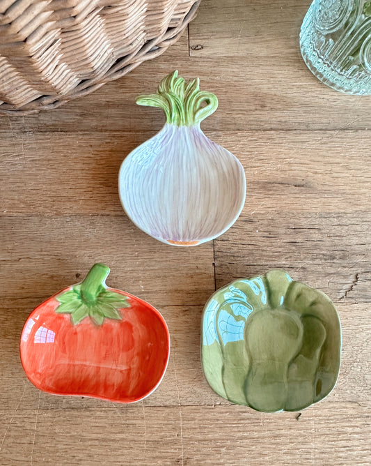 Garden Veggie Pinch Bowls