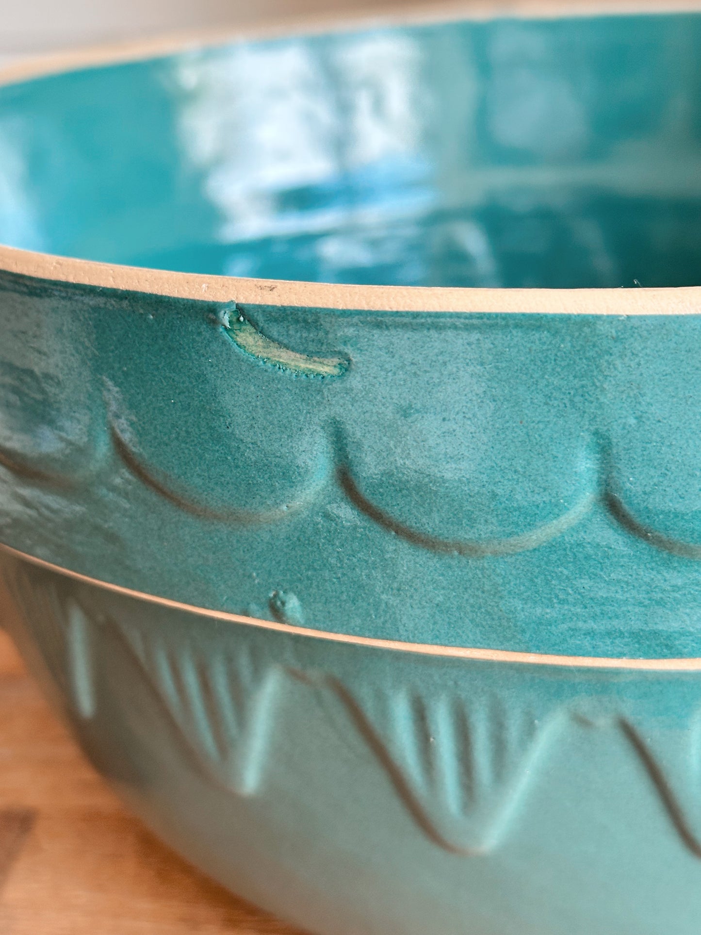 Gorgeous Found Clay City Stoneware Bowl
