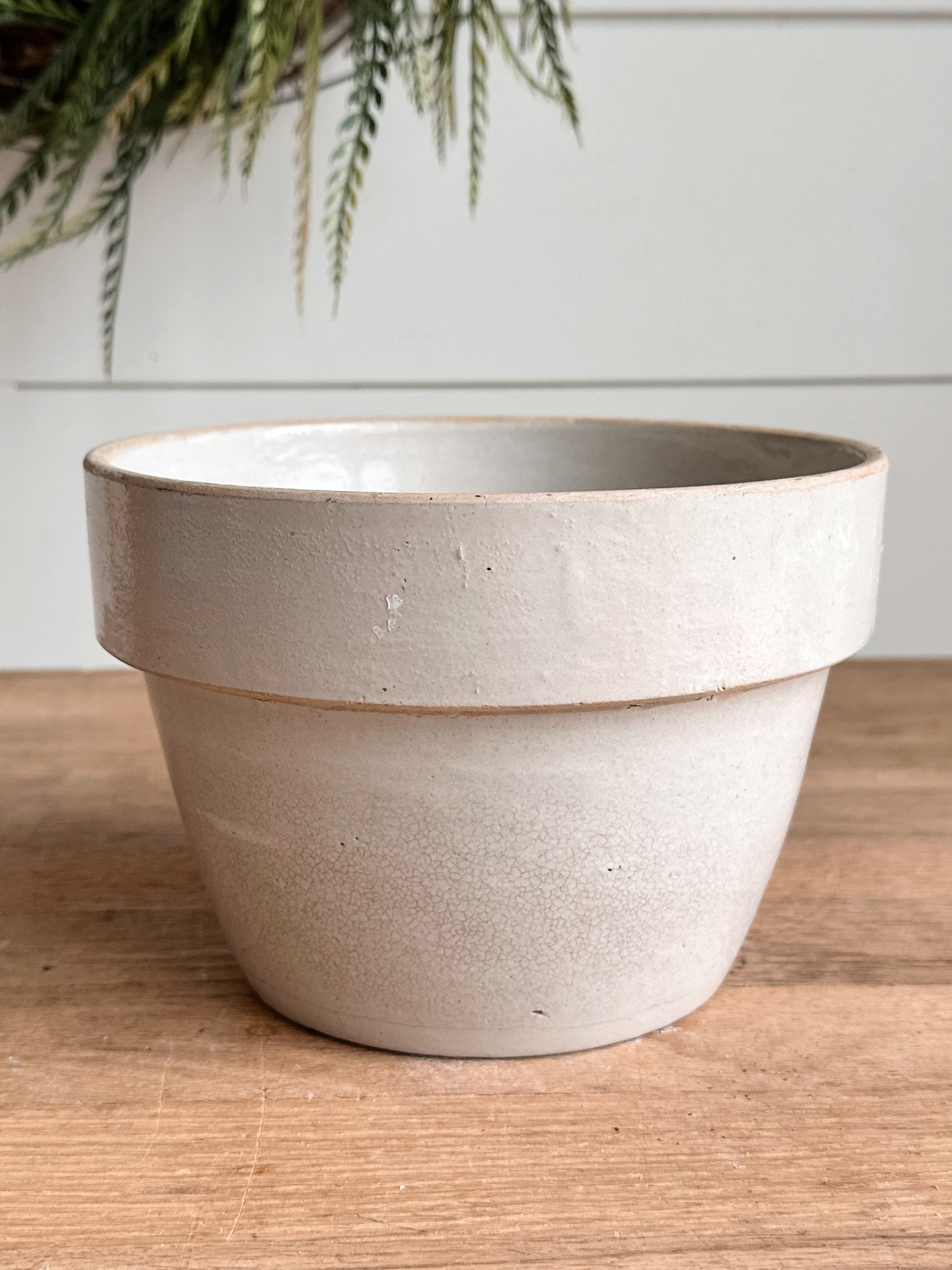 Vintage Stoneware Crockery Planter