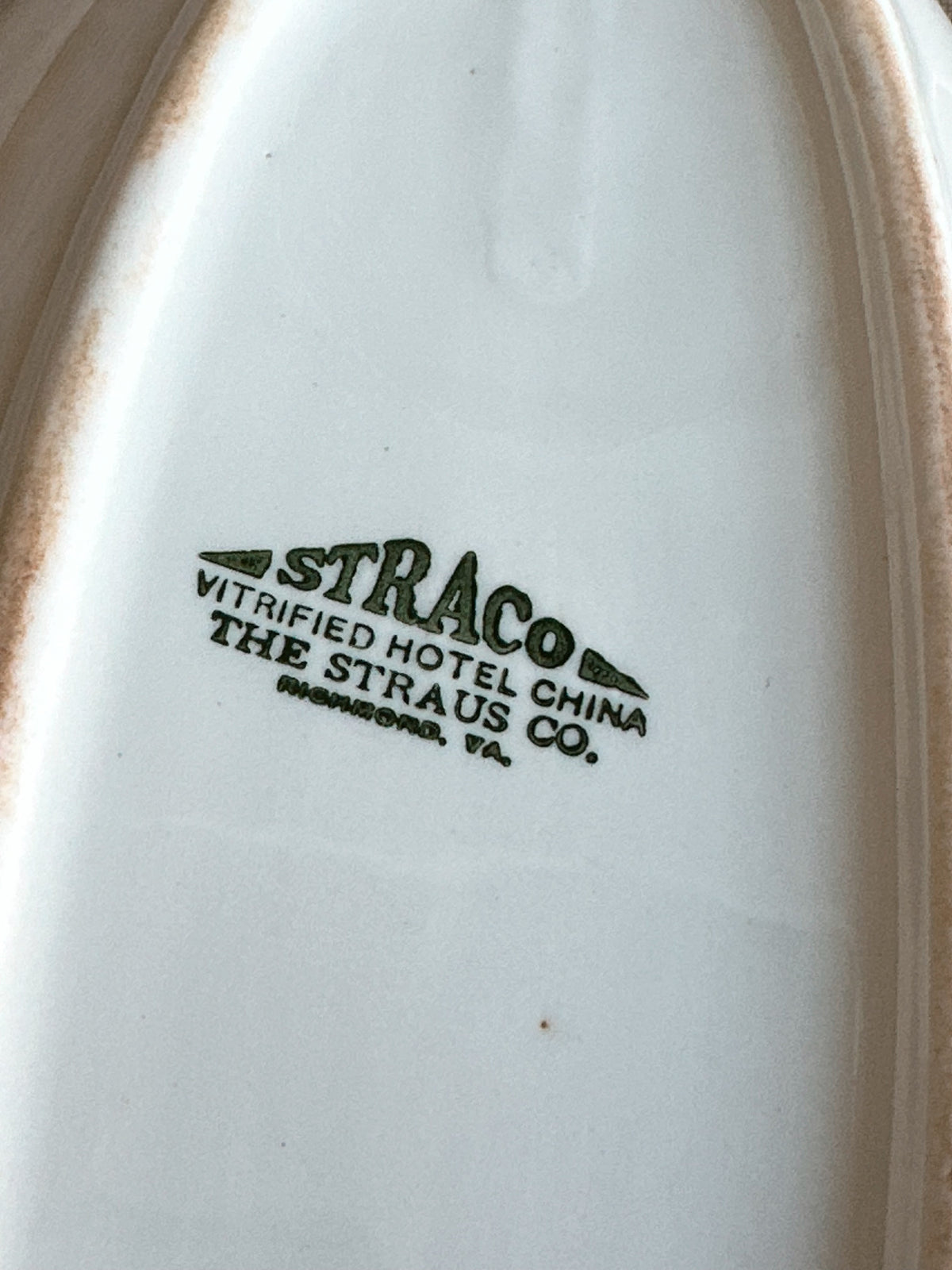 Vintage Straco Restaurant Ware Relish Dish