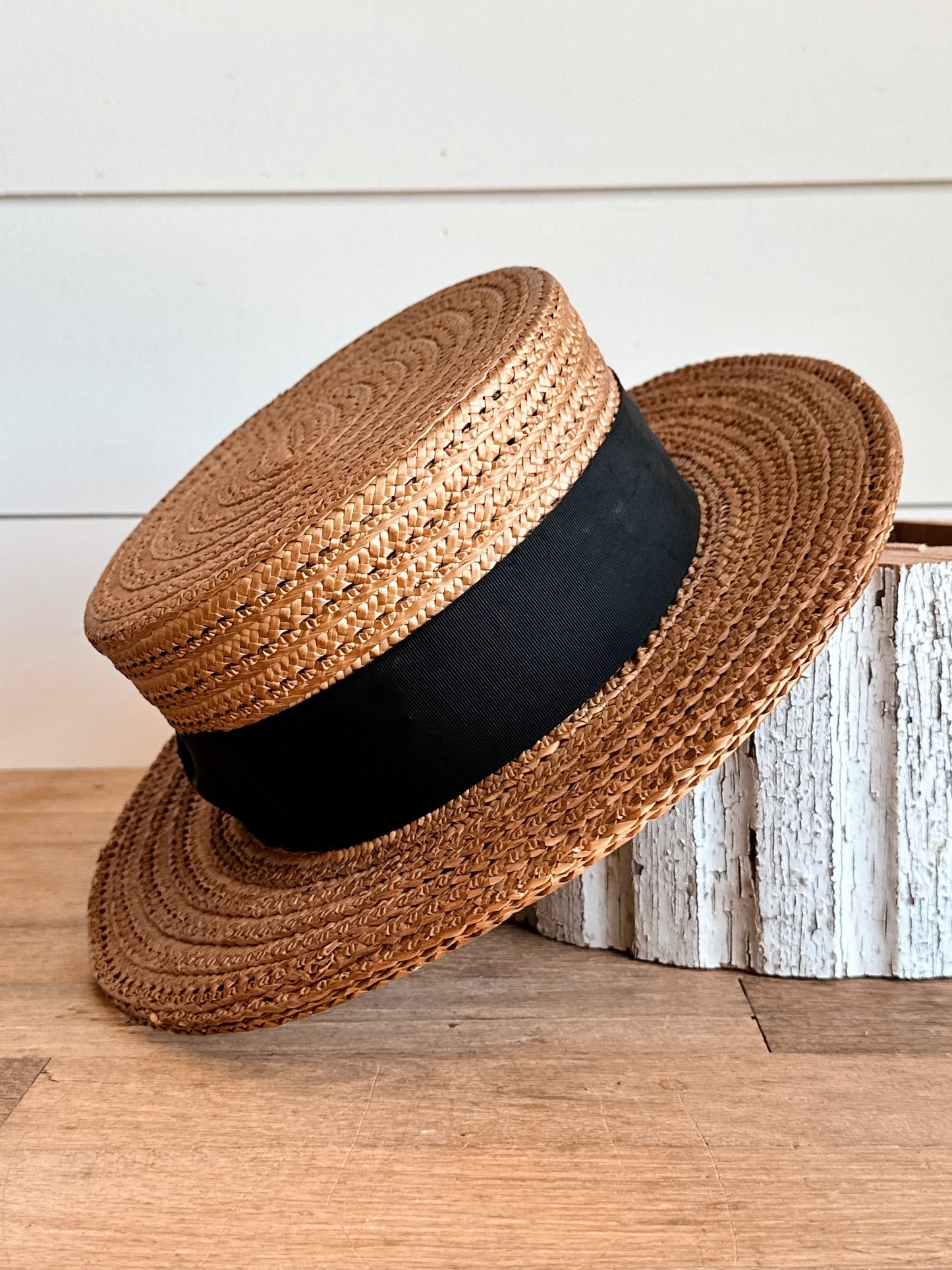 Vintage Woven Hat, Adam, Sea Breeze