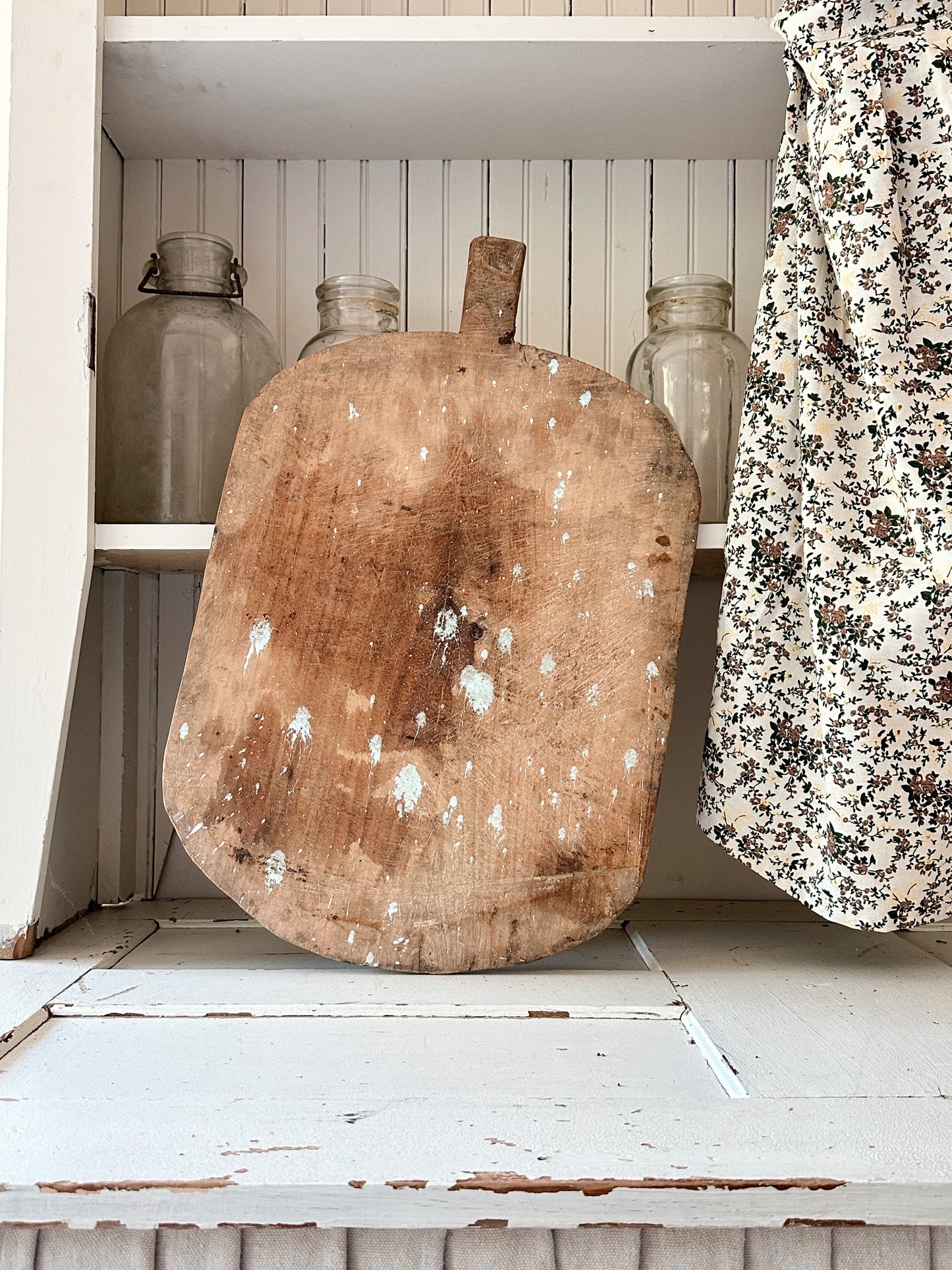 Antique European Bread Board