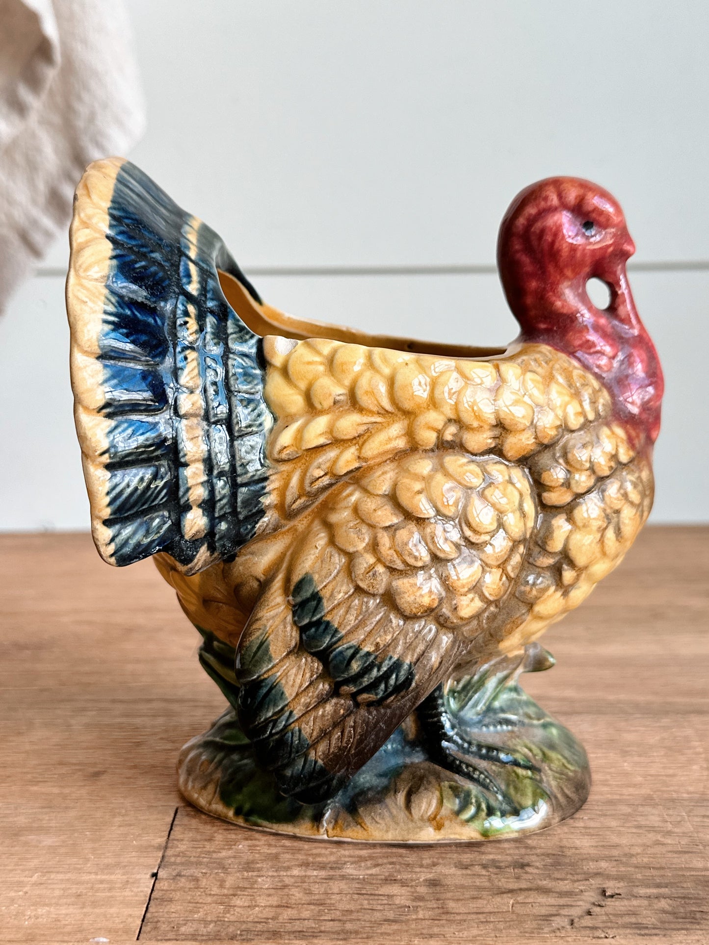 Vintage Napcoware Turkey Planter, Japan