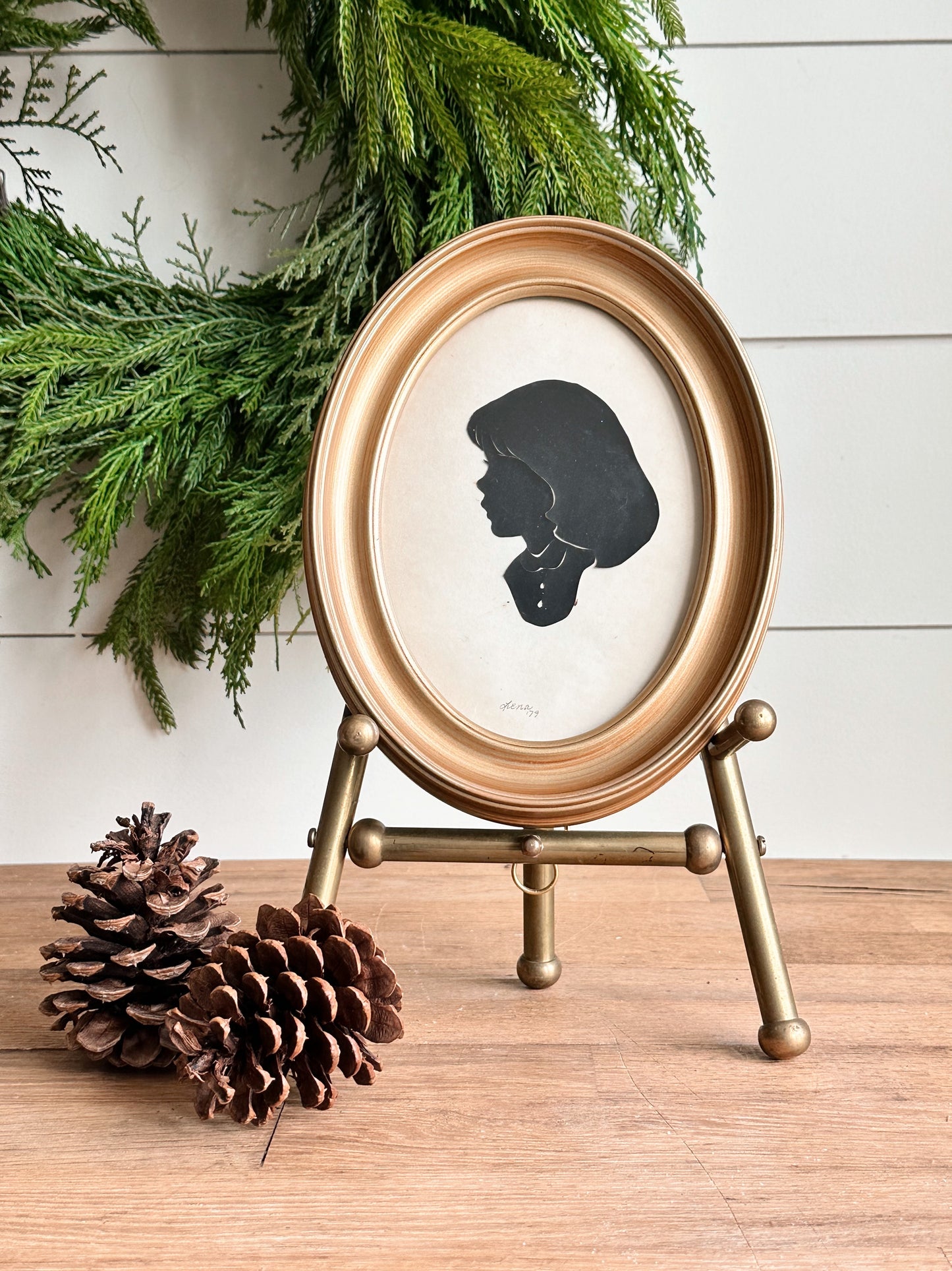 1979 Vintage Hand Cut Silhouette