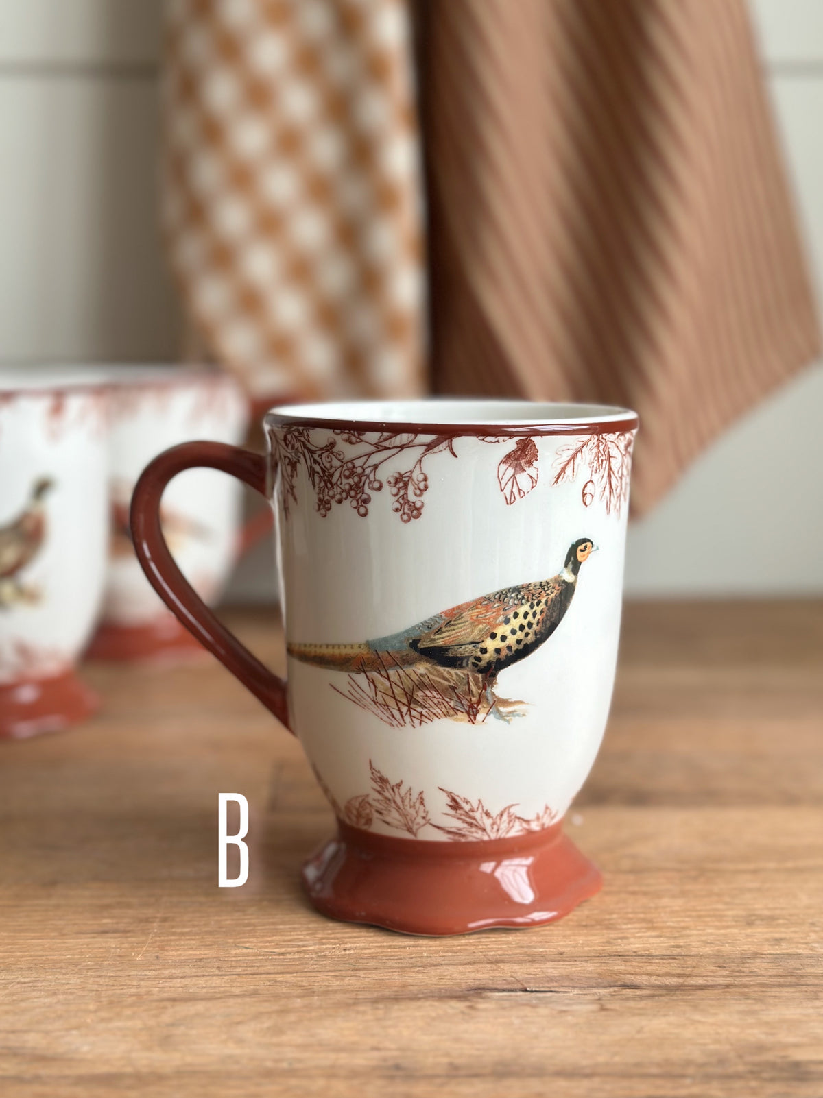Fall Pheasant Mugs