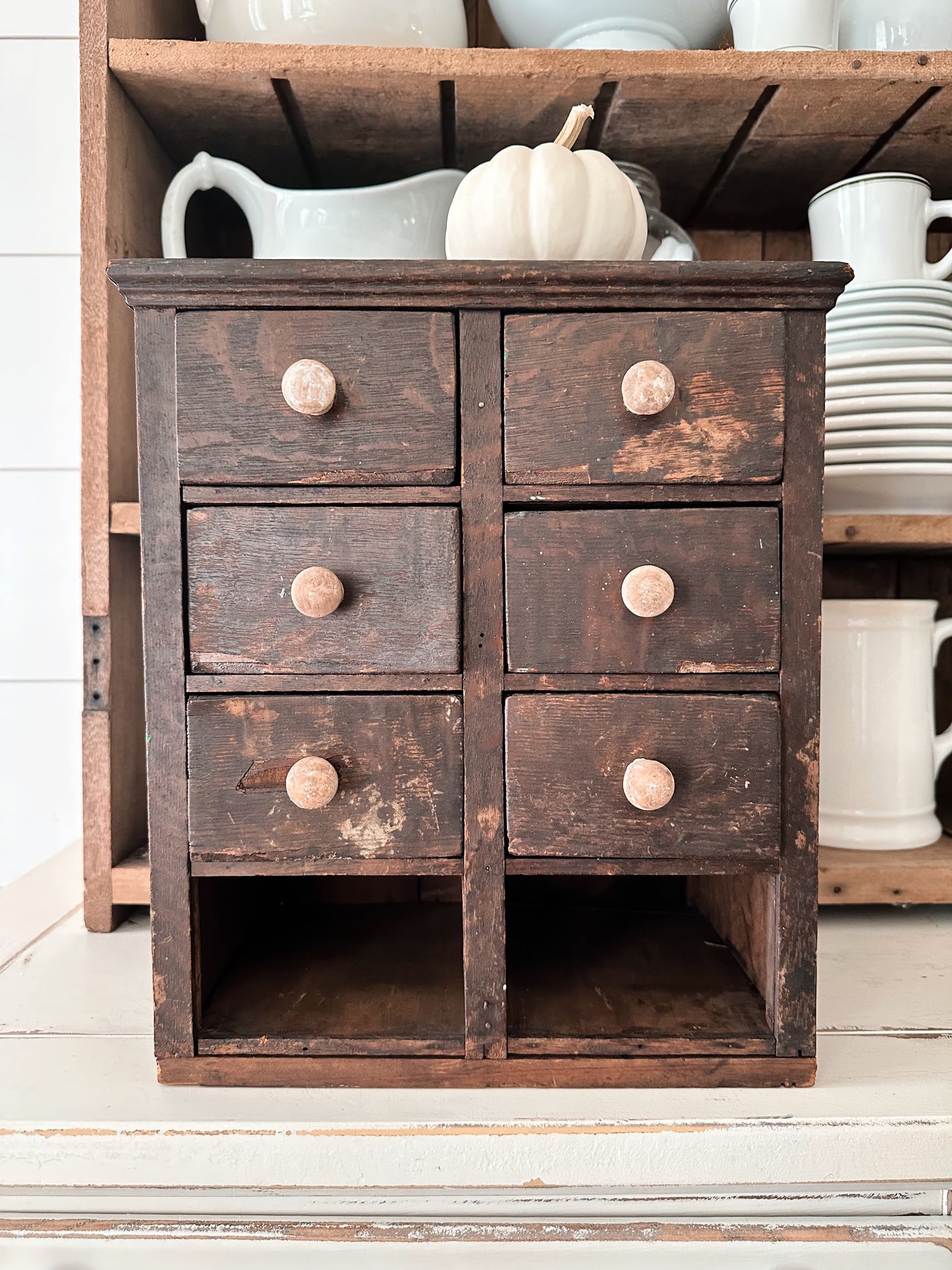 Vintage Apothecary/Spice Cabinet