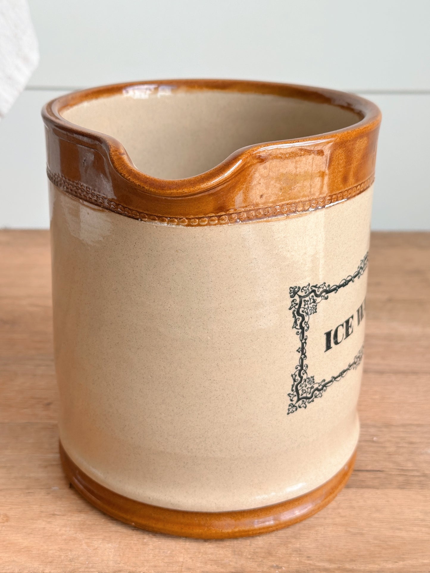 Vintage English Moira Water Pitcher