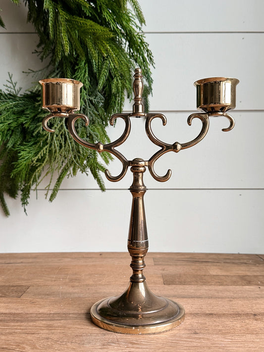 Vintage Baldwin Brass Candelabra
