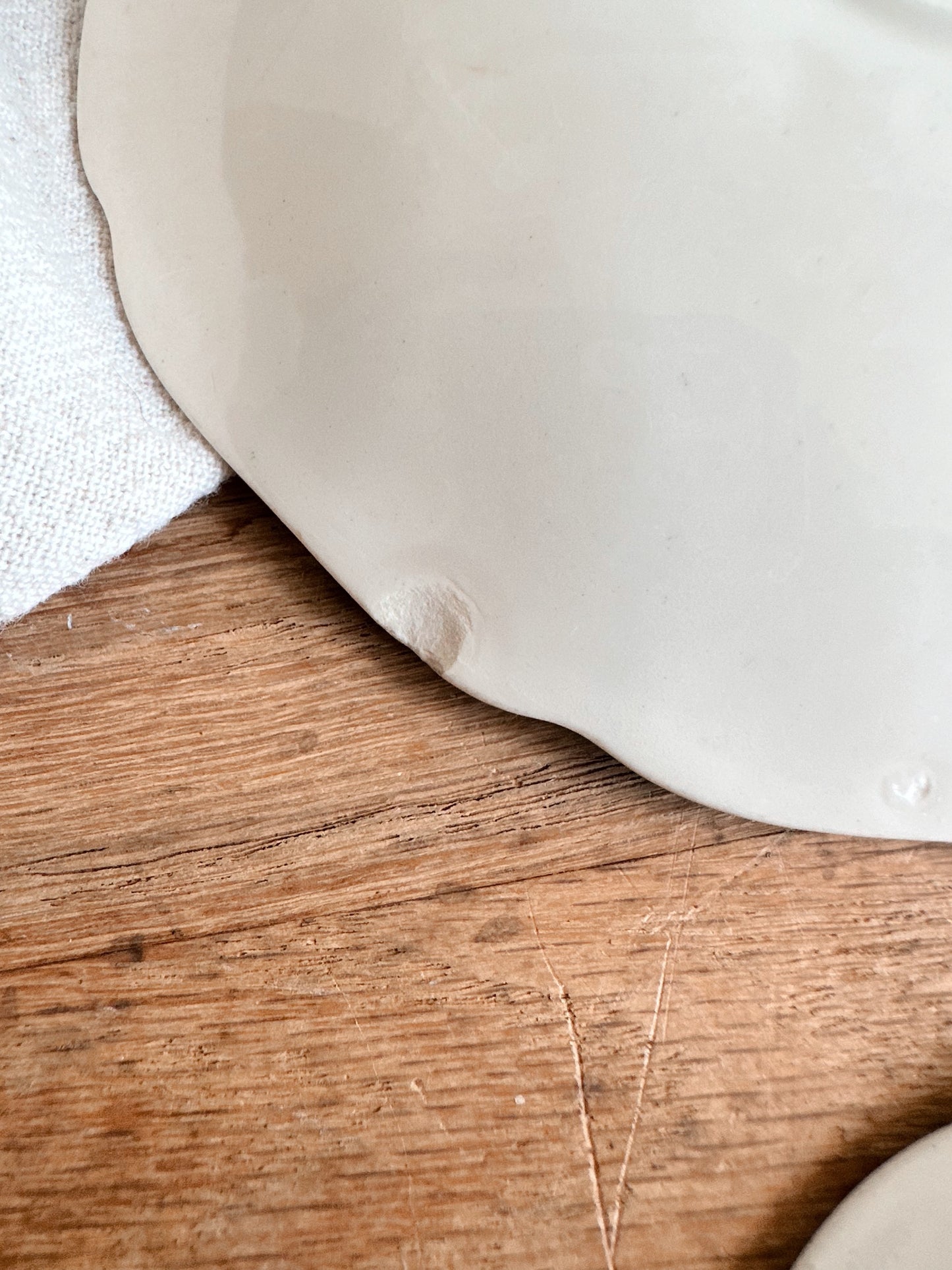 Pair of Johnson Brothers Transferware Saucers