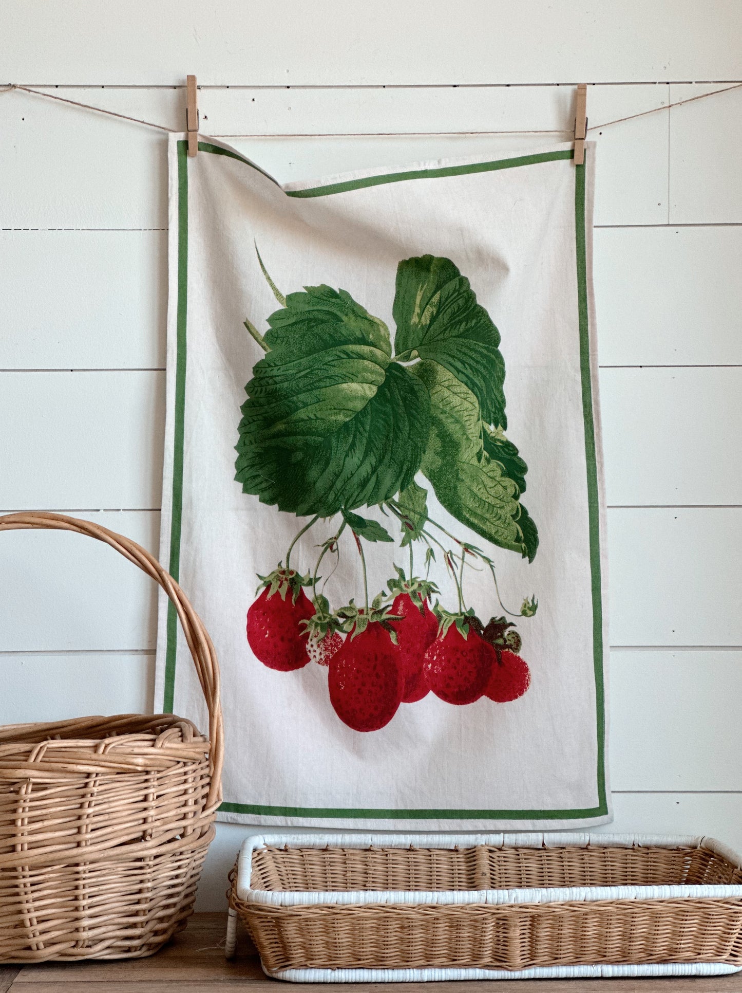 Fruit & Veggie Flour Sack Tea Towels