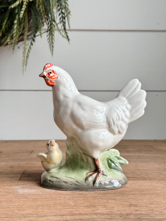 Vintage Hen and Chick (Japan)