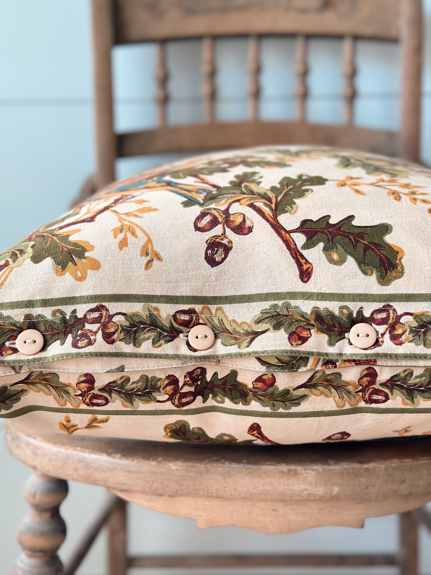 Woodland Birds Pillow Cover