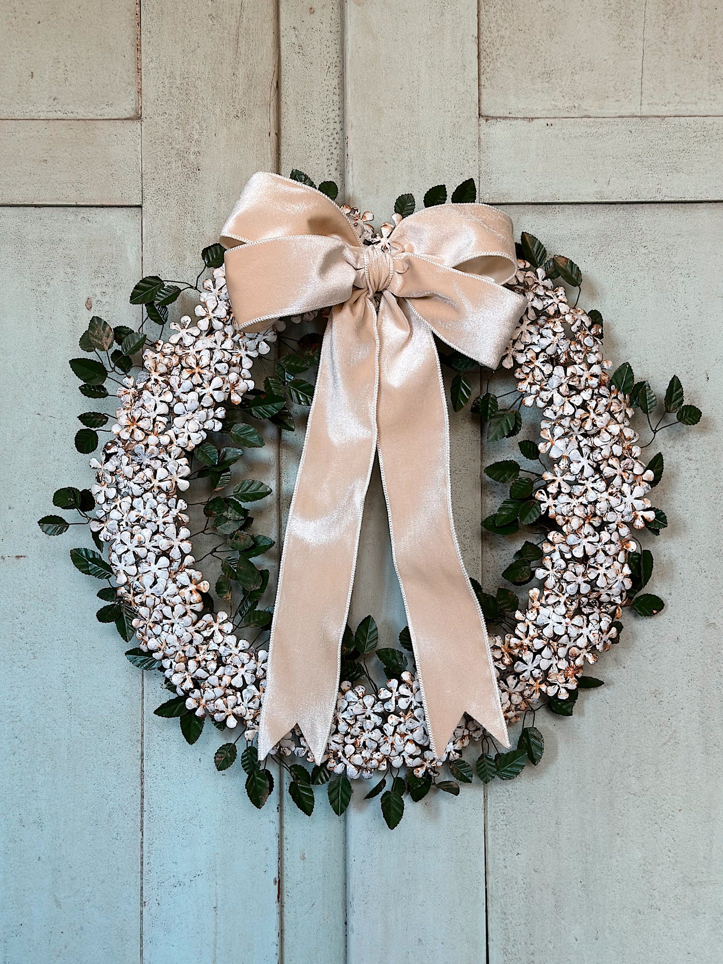 Hand Crafted Winter Meadow Wreath