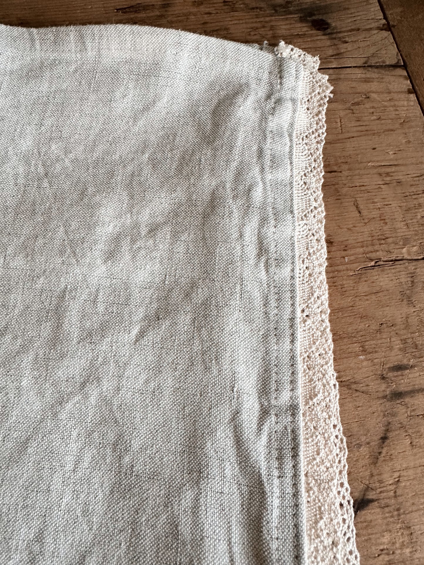 Heirloom Linen Tea Towels (Linen Grey)