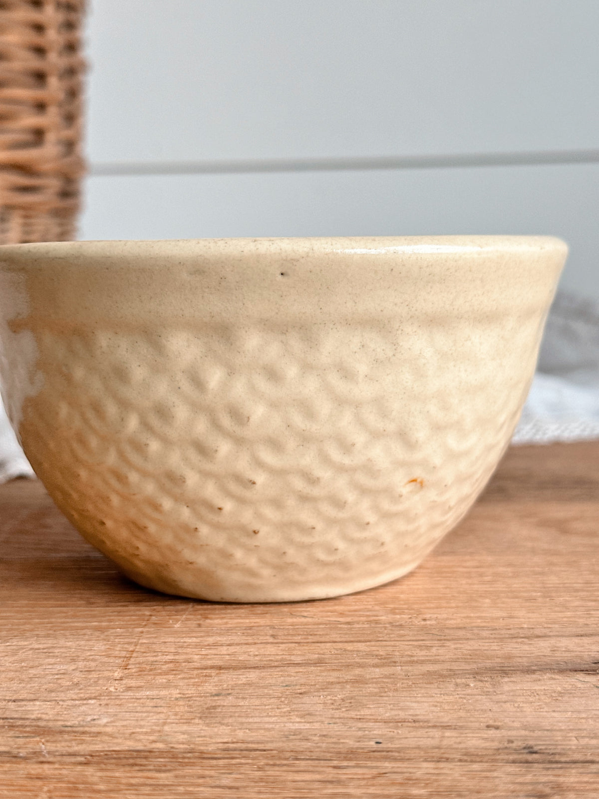 Petite Vintage Stoneware Bowl