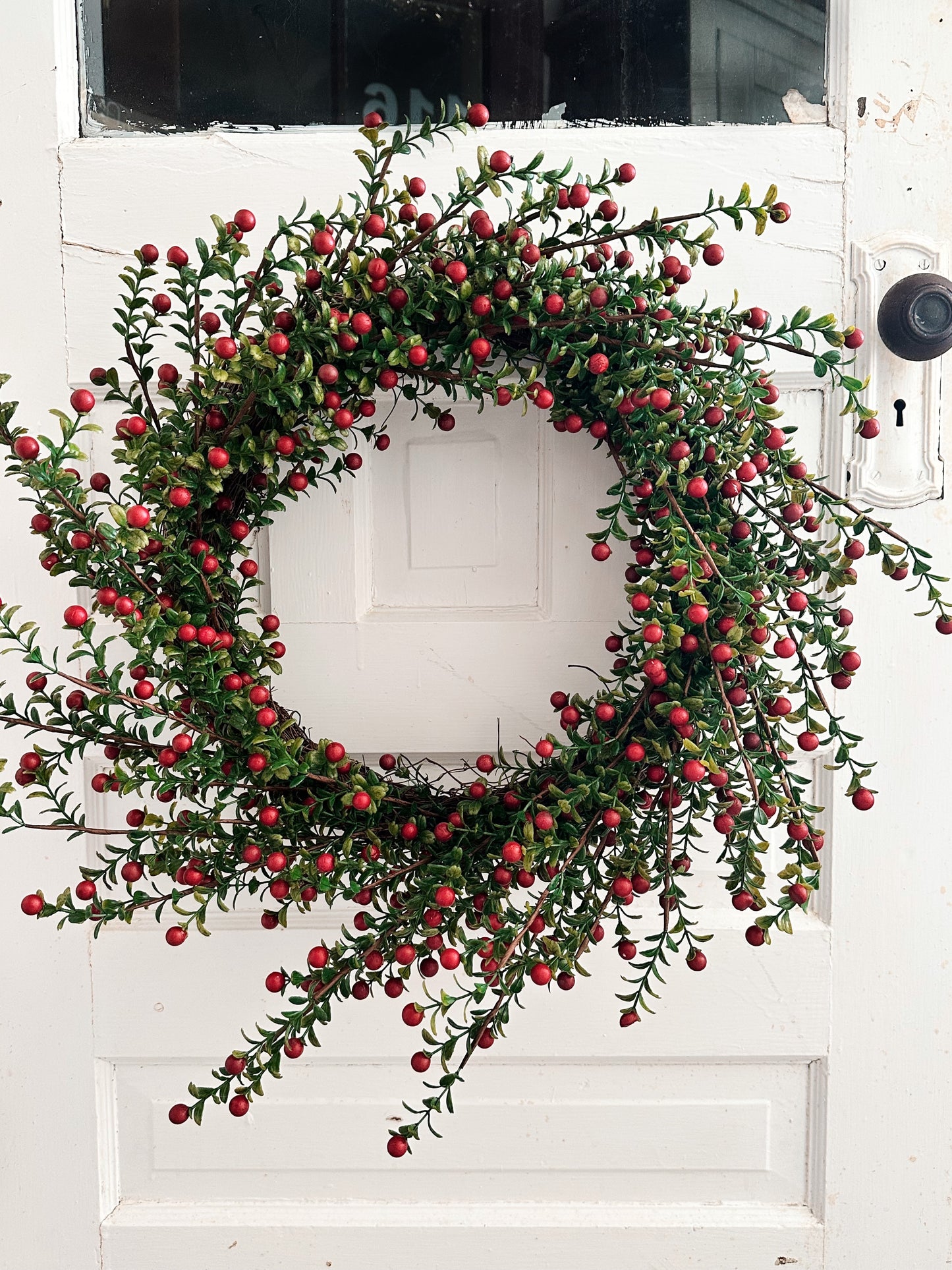 Cottage Christmas Berry Wreath