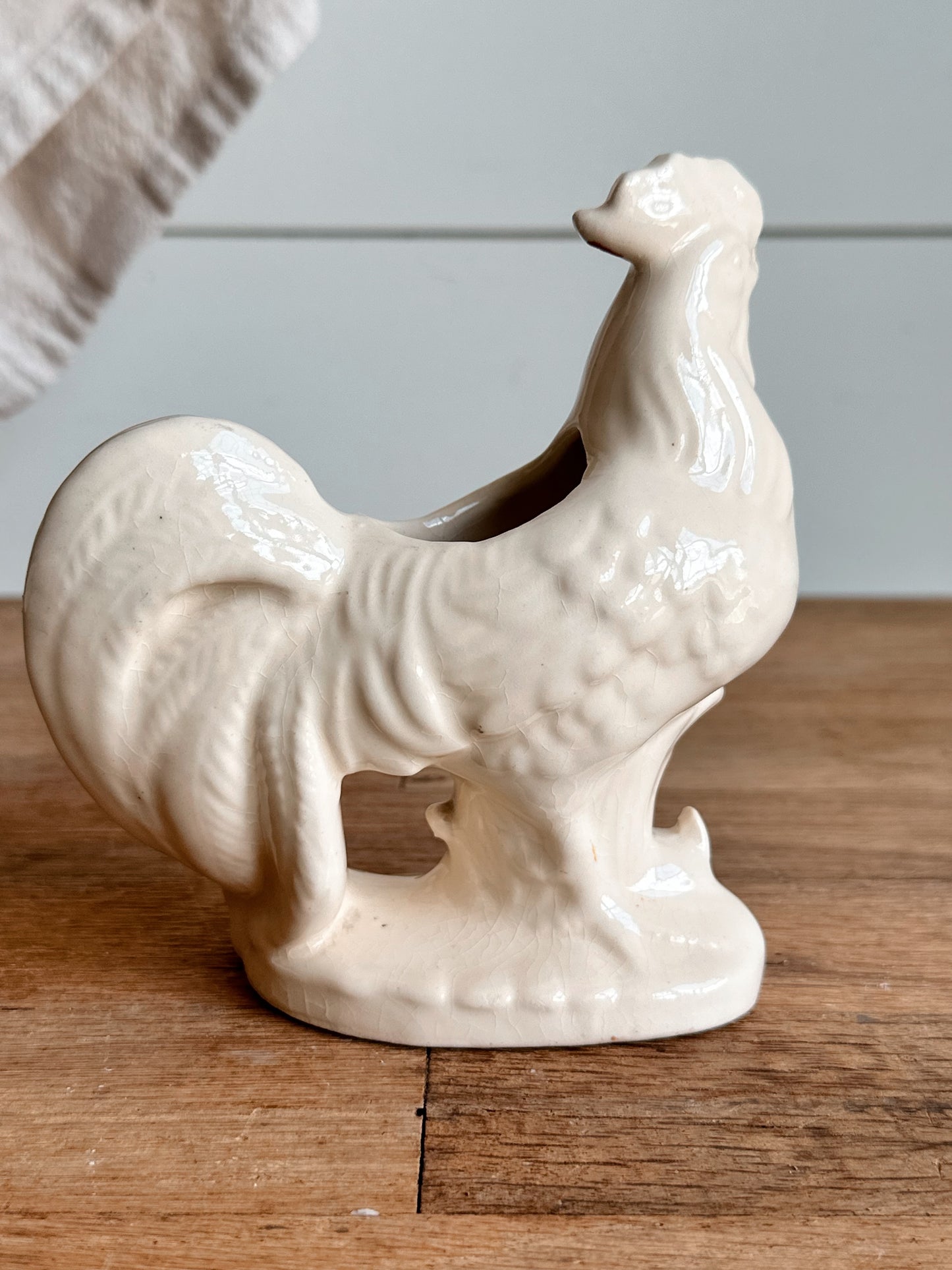 Vintage Rooster Planter