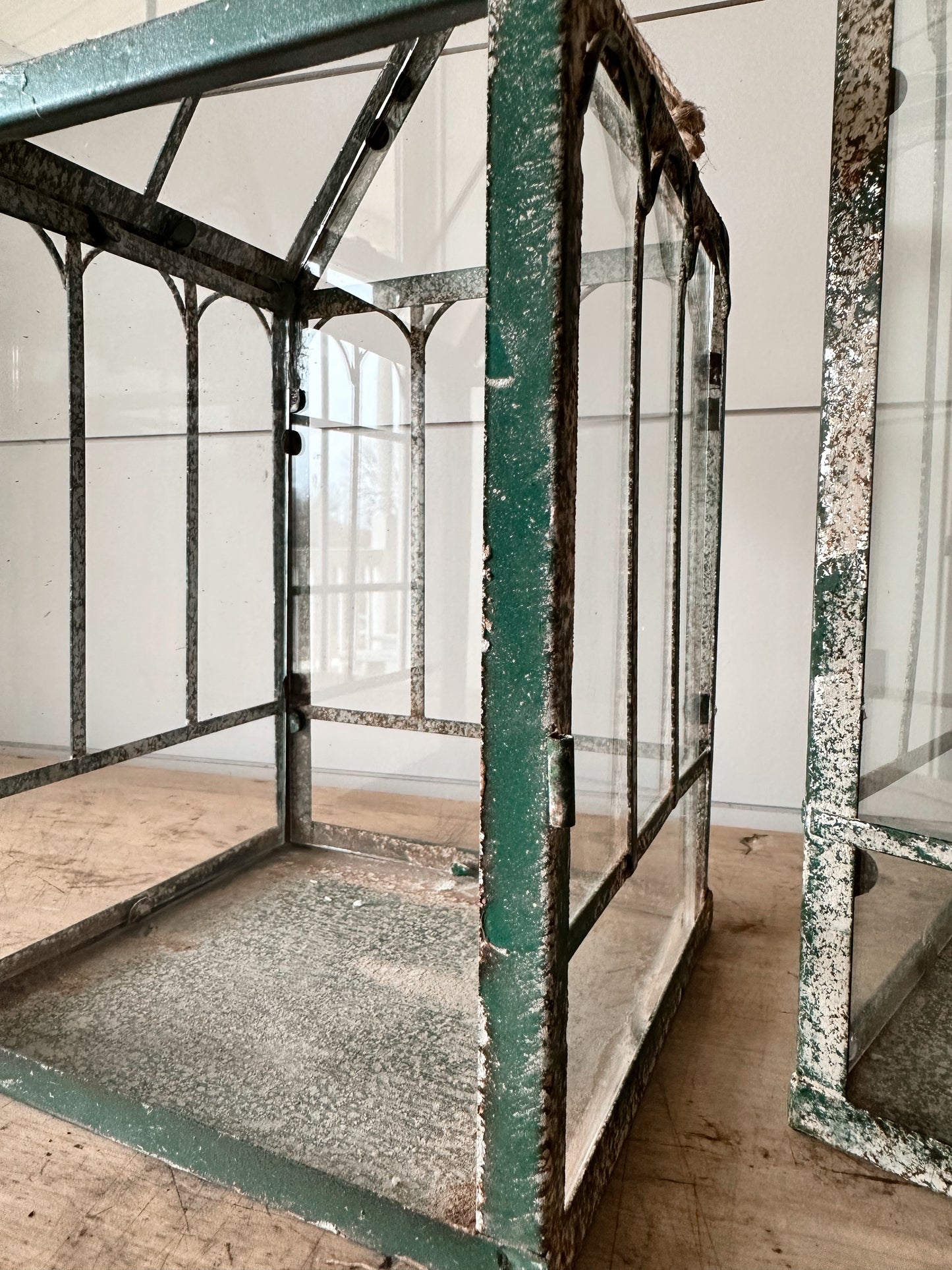 Rustic Metal Terrariums