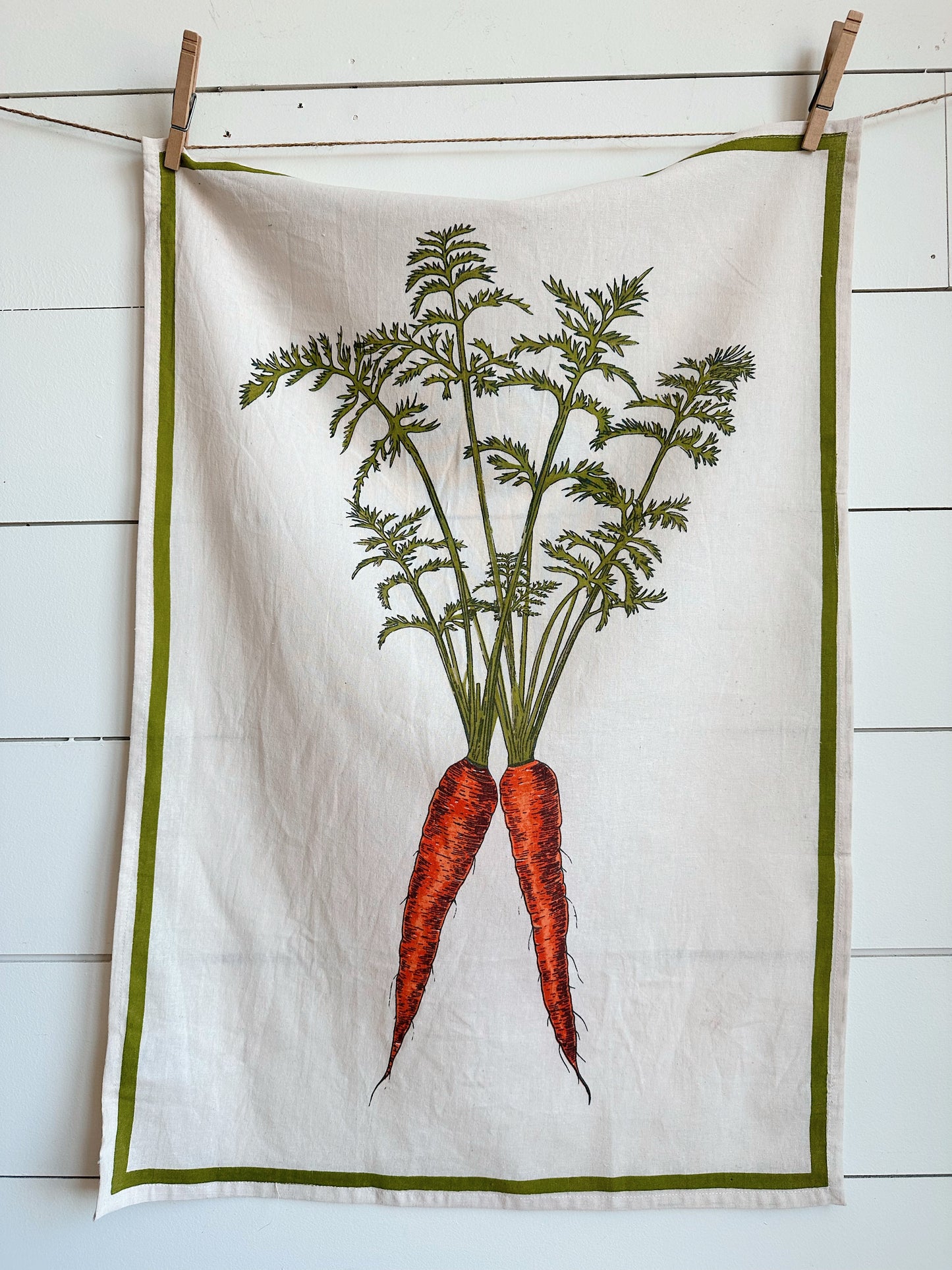 Fruit & Veggie Flour Sack Tea Towels