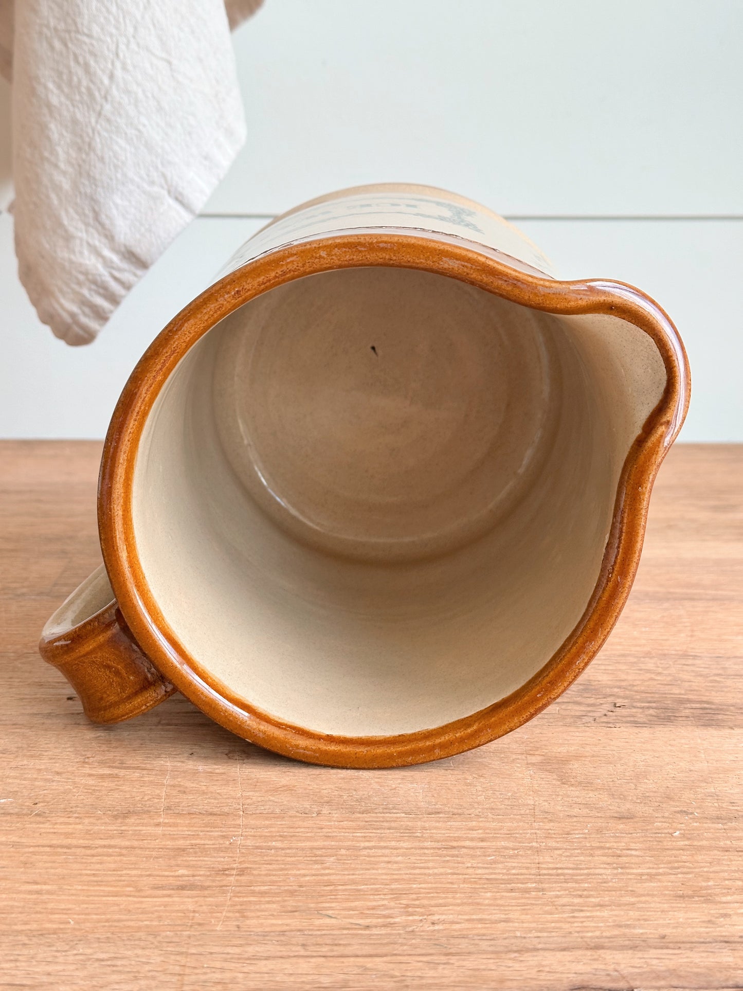 Vintage English Moira Water Pitcher