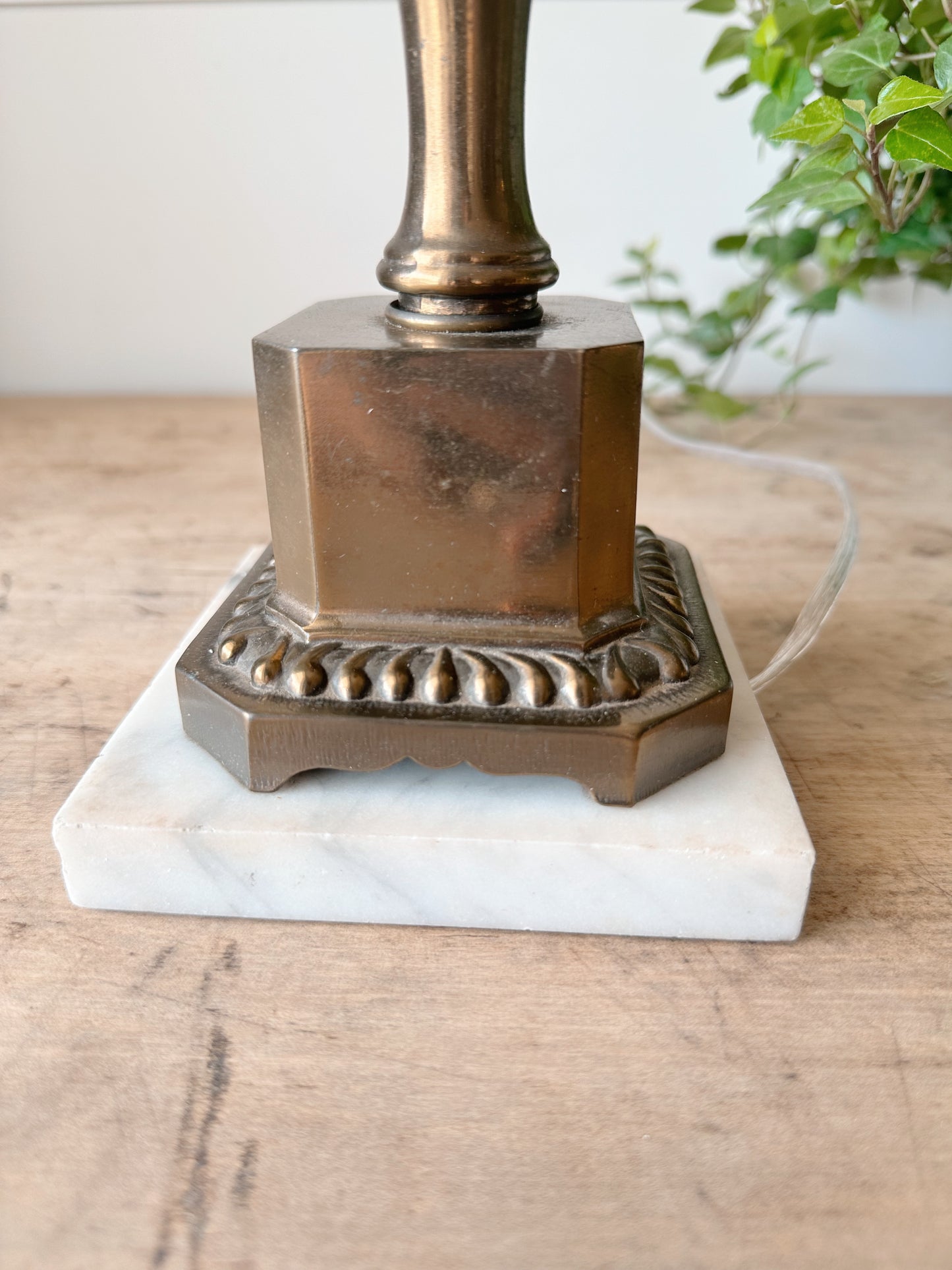 Vintage Hand Painted Lamp