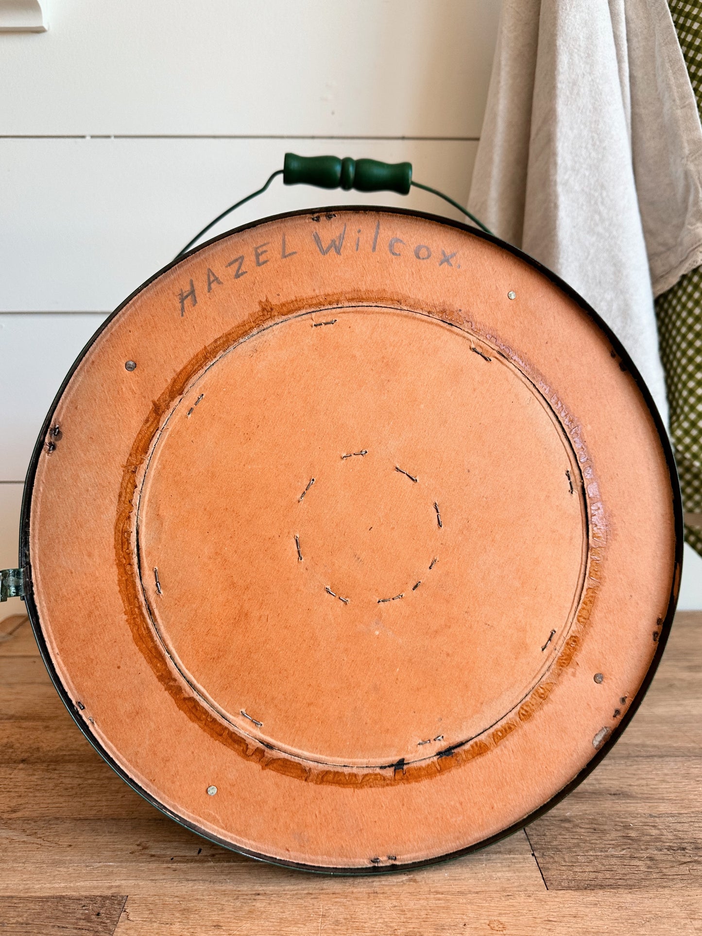 Vintage Hand Painted Berry Bucket