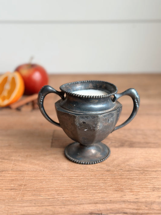 Orange & Peppercorn - Vintage Silver Plate Sugar Dish