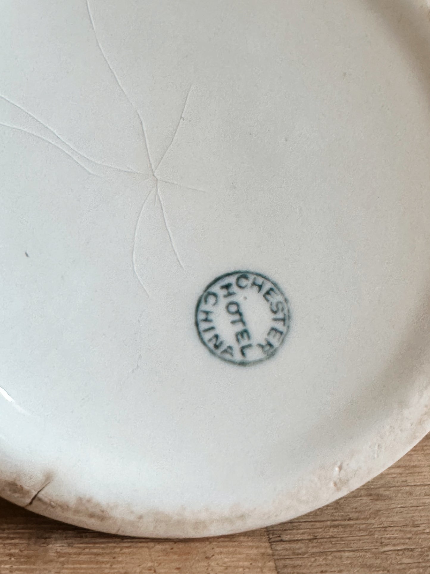 Vintage Ironstone Milk Pitcher, Chester Hotel China