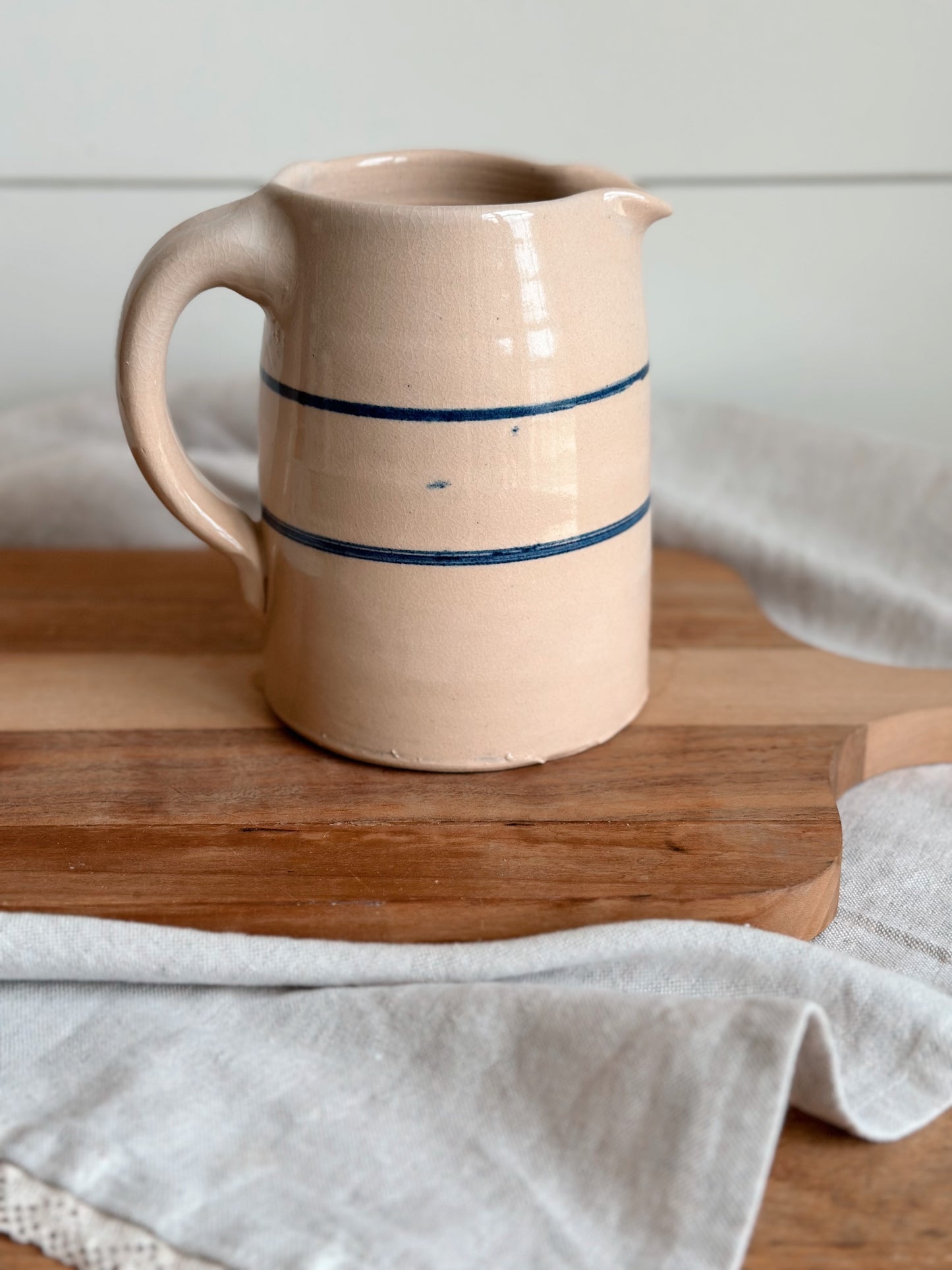 Vintage Pottery Pitcher