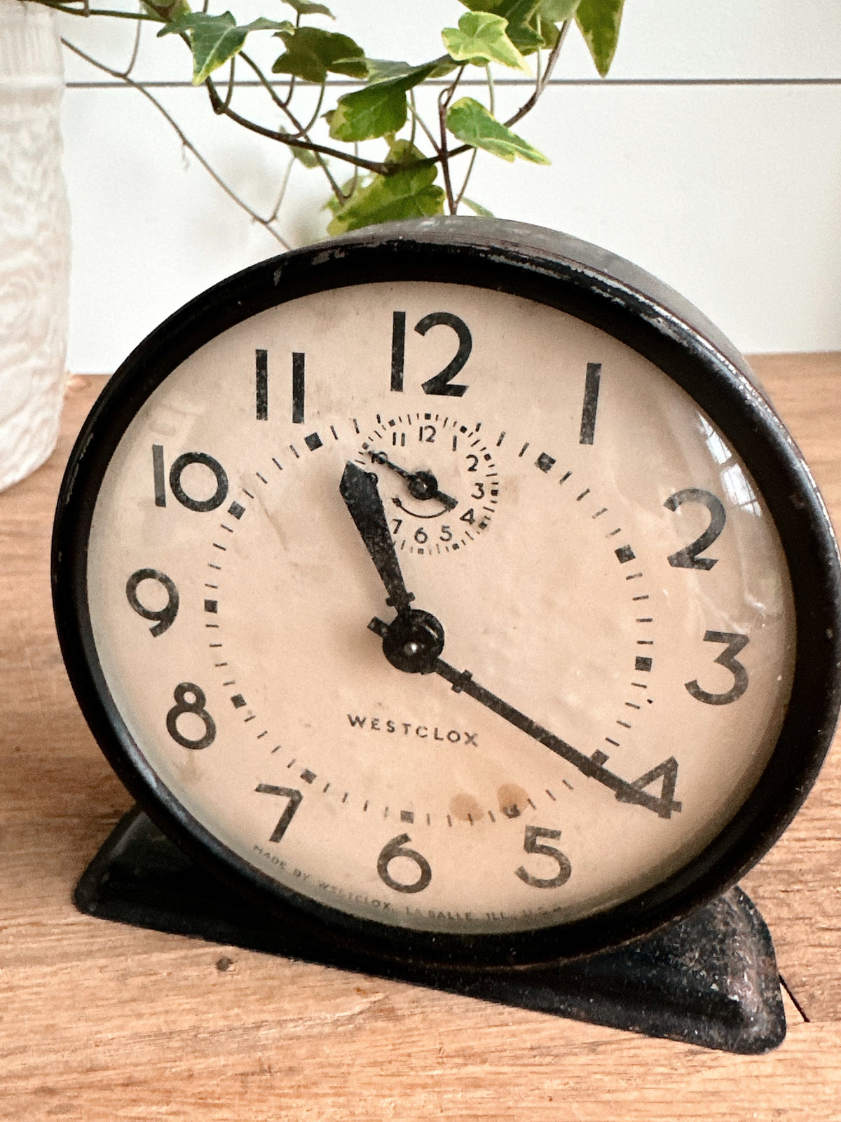 Vintage Westclox Alarm Clock